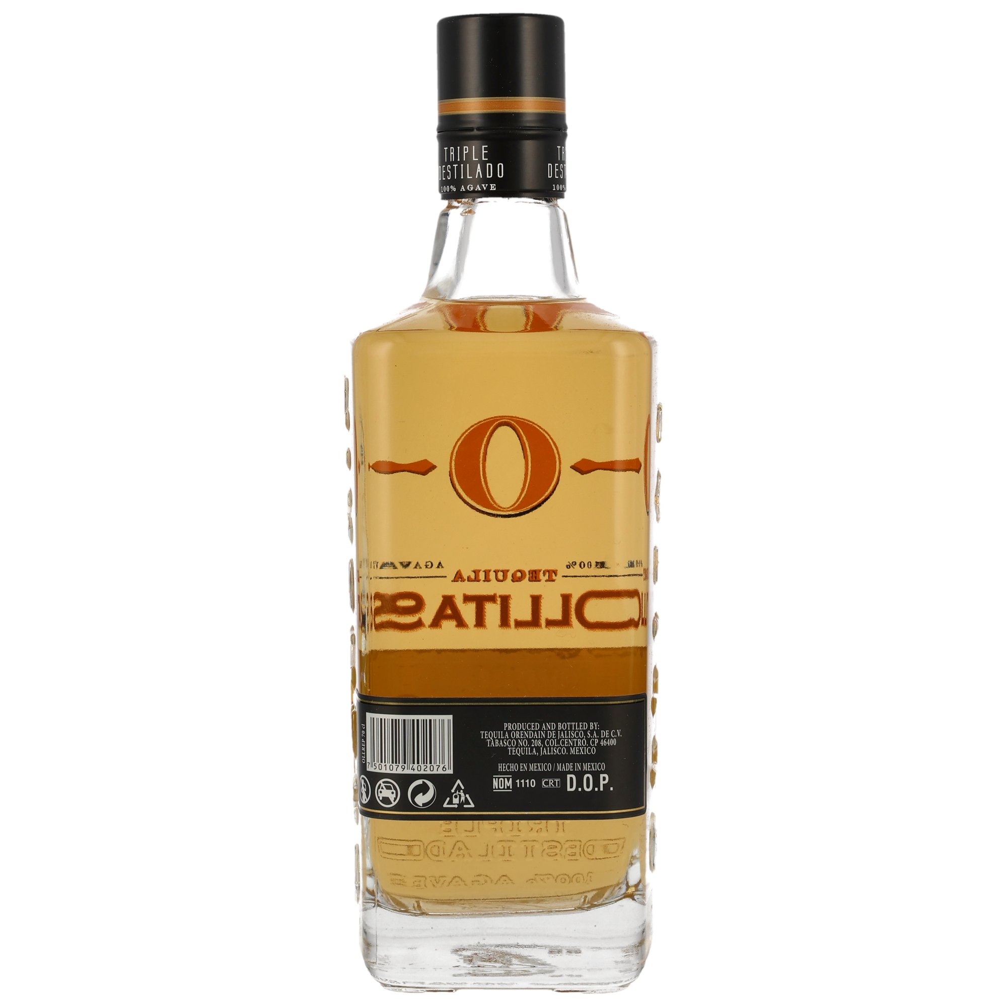 Ollitas Tequila Reposado - 100% Agave - Distillery Orendain