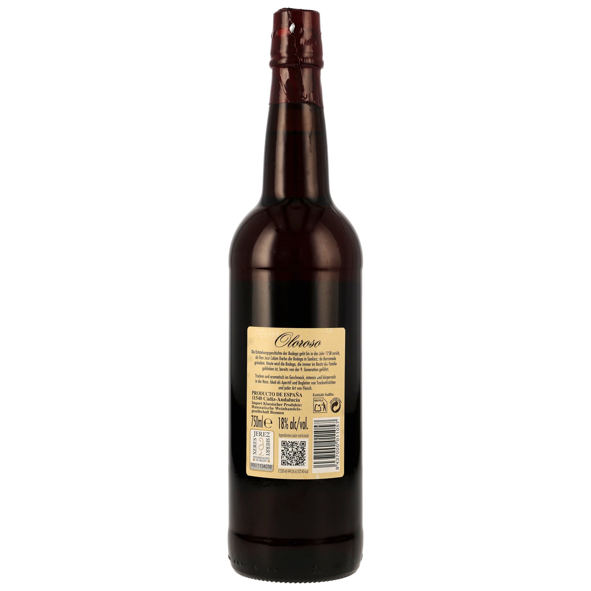 Bodegas Sherry Oloroso La Cigarrera