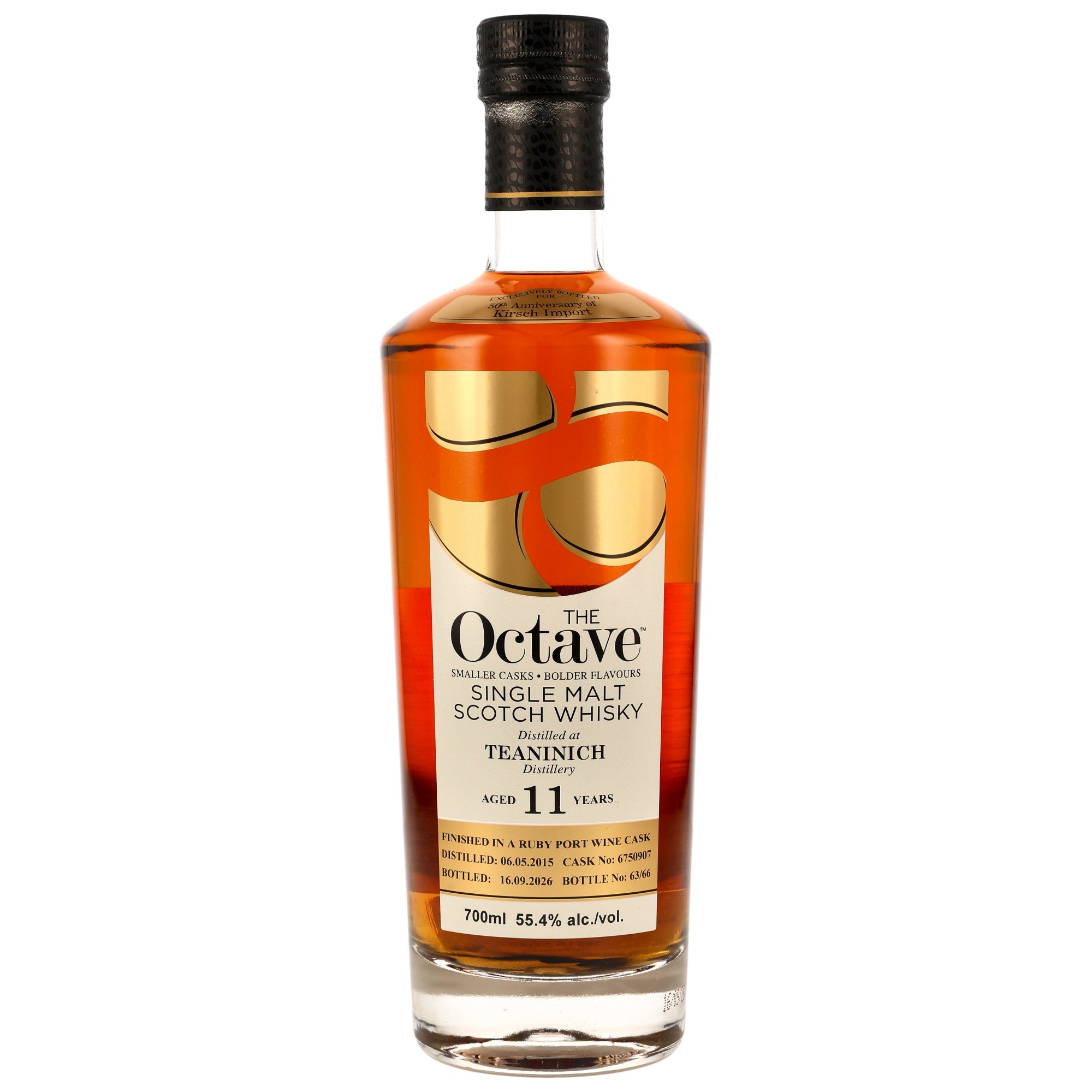 Teaninich 2015/2026 - 11 y.o. - Ruby Port Wine Cask Finish #6750907 - The Octave - 50th Anniversary Kirsch