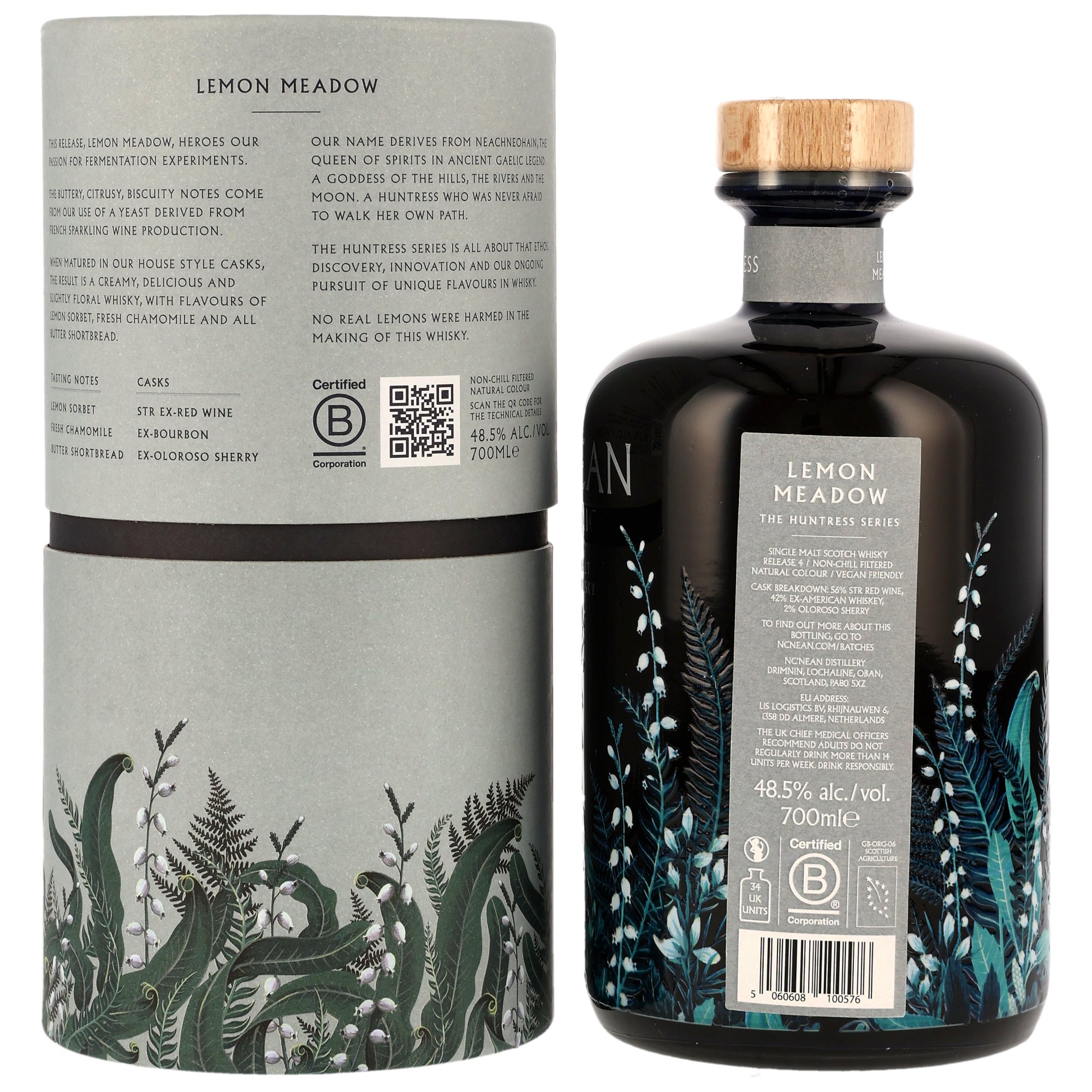 Nc'nean Huntress 2025 Lemon Meadow - Organic Single Malt Whisky