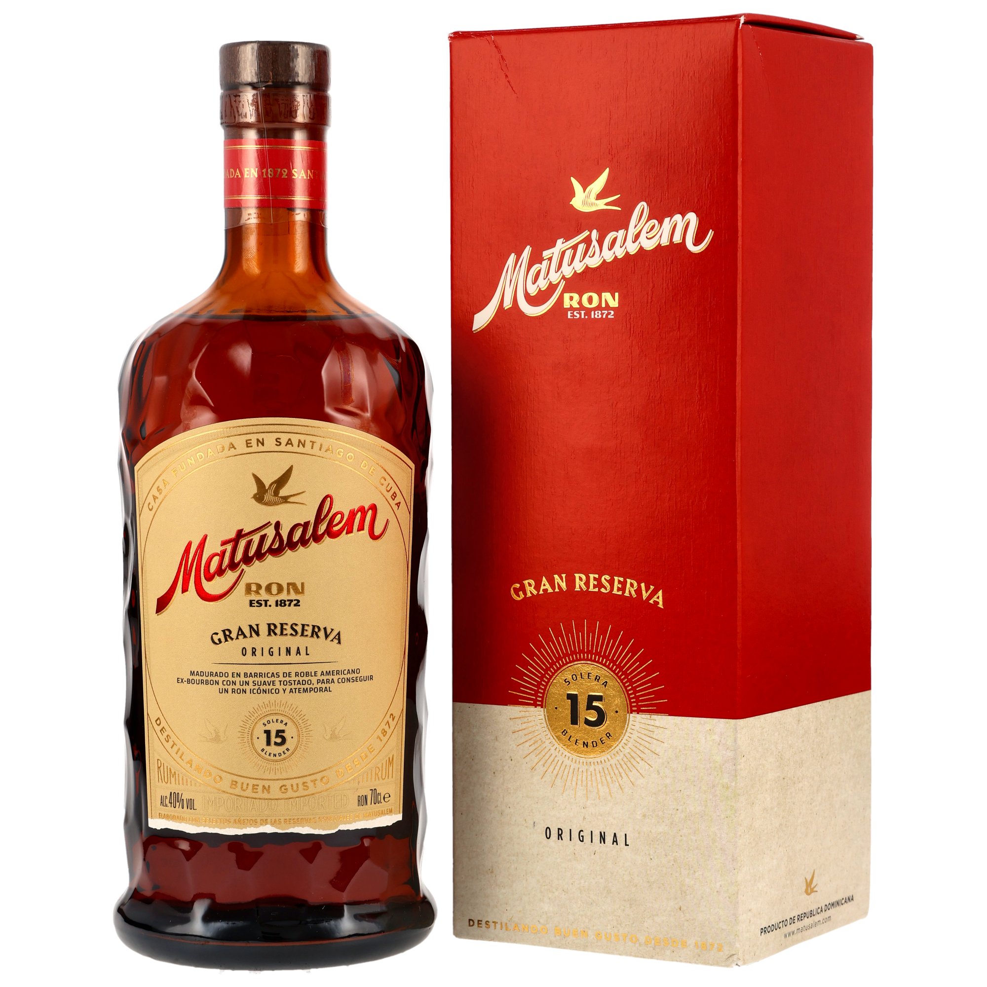 Matusalem 15 Gran Reserva - neue Ausstattung 2025 (in GP)