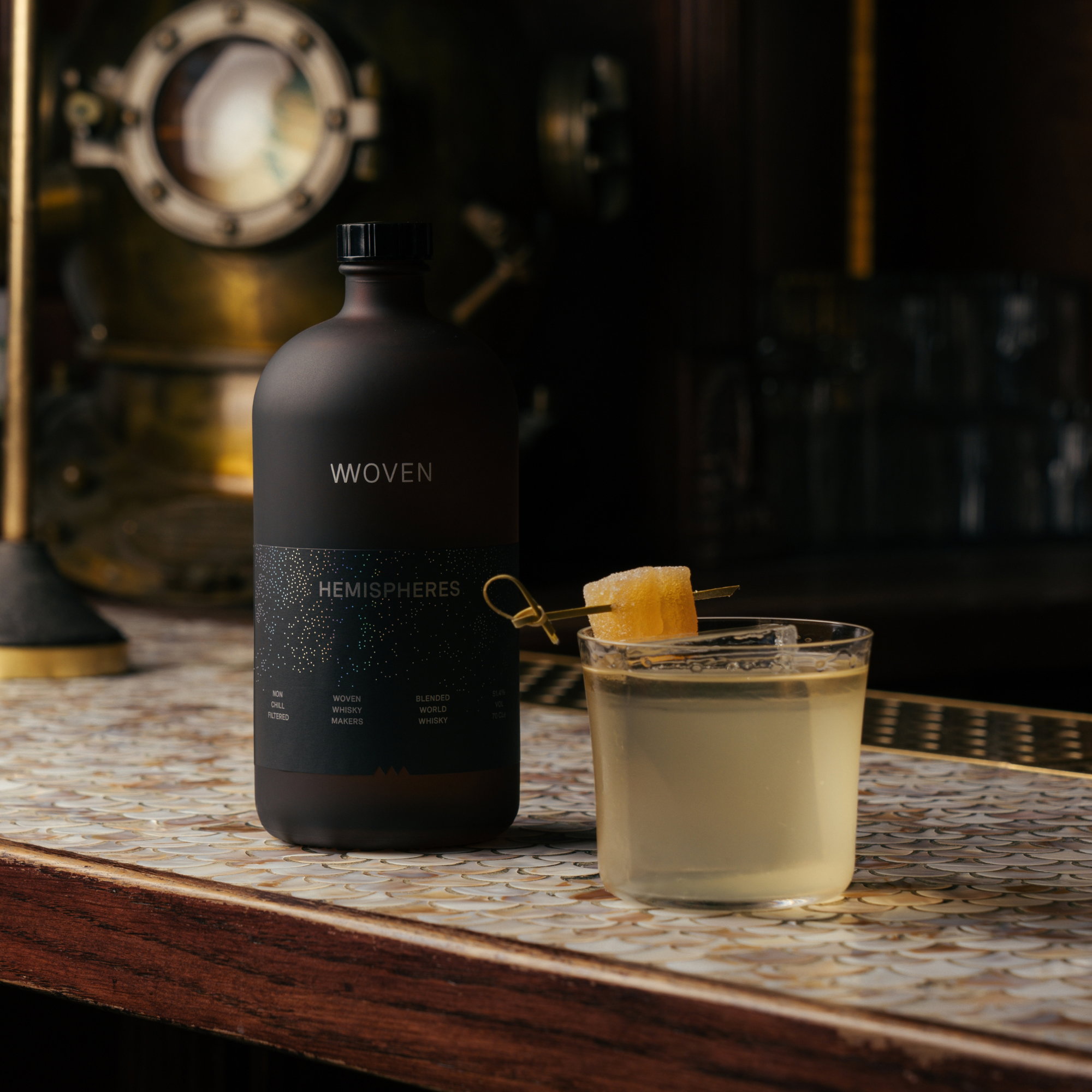 Woven Whisky Hemispheres - 700ml - Blended World Whisky