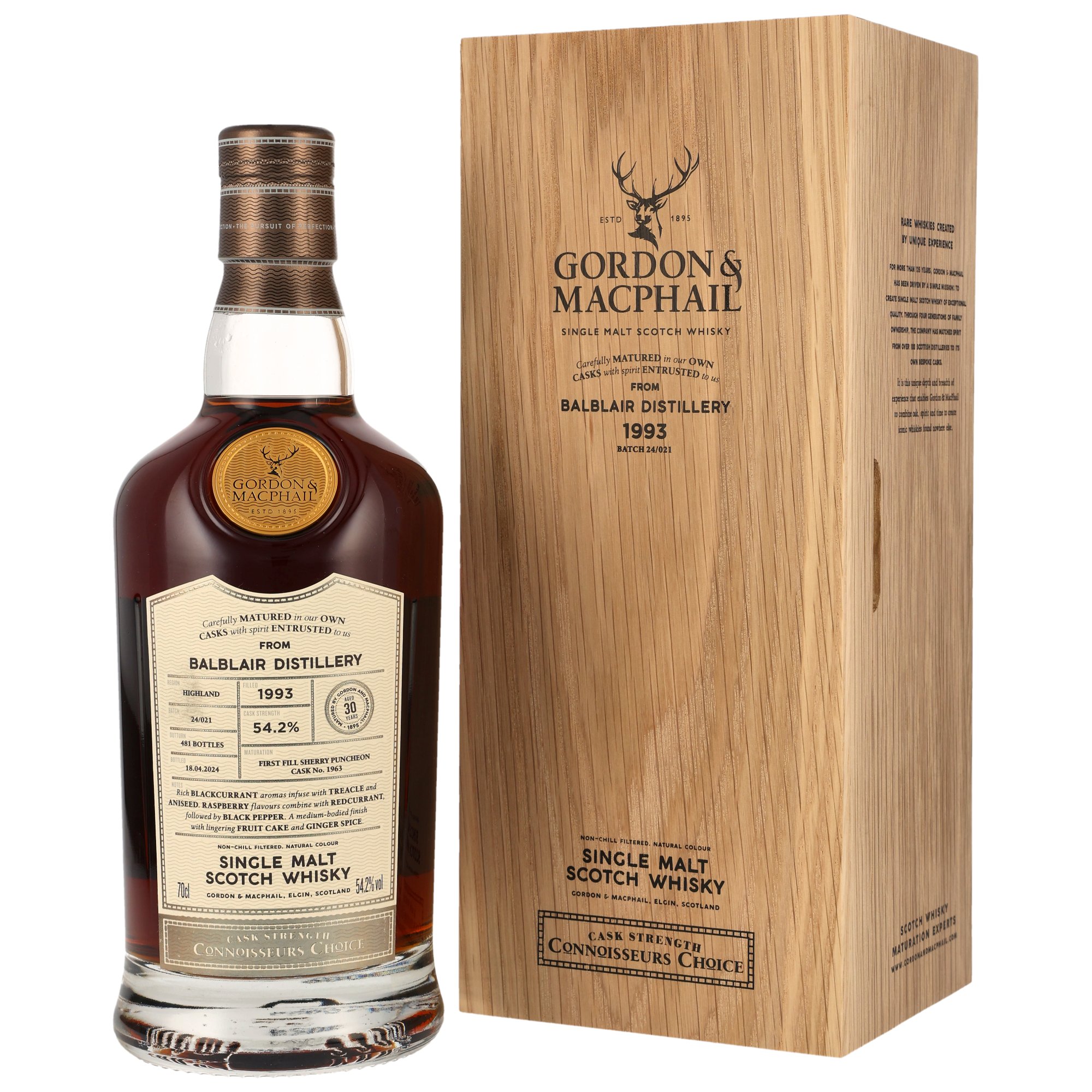 Balblair 1993/2024 - 30 y.o. - G&M CC UPPER #1963