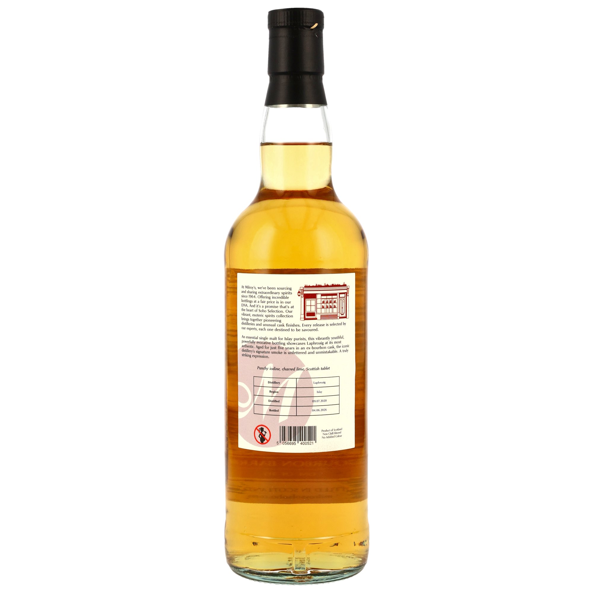 Laphroaig 2020/2026 - 5 y.o. - Bourbon Barrel #39 - Milroys