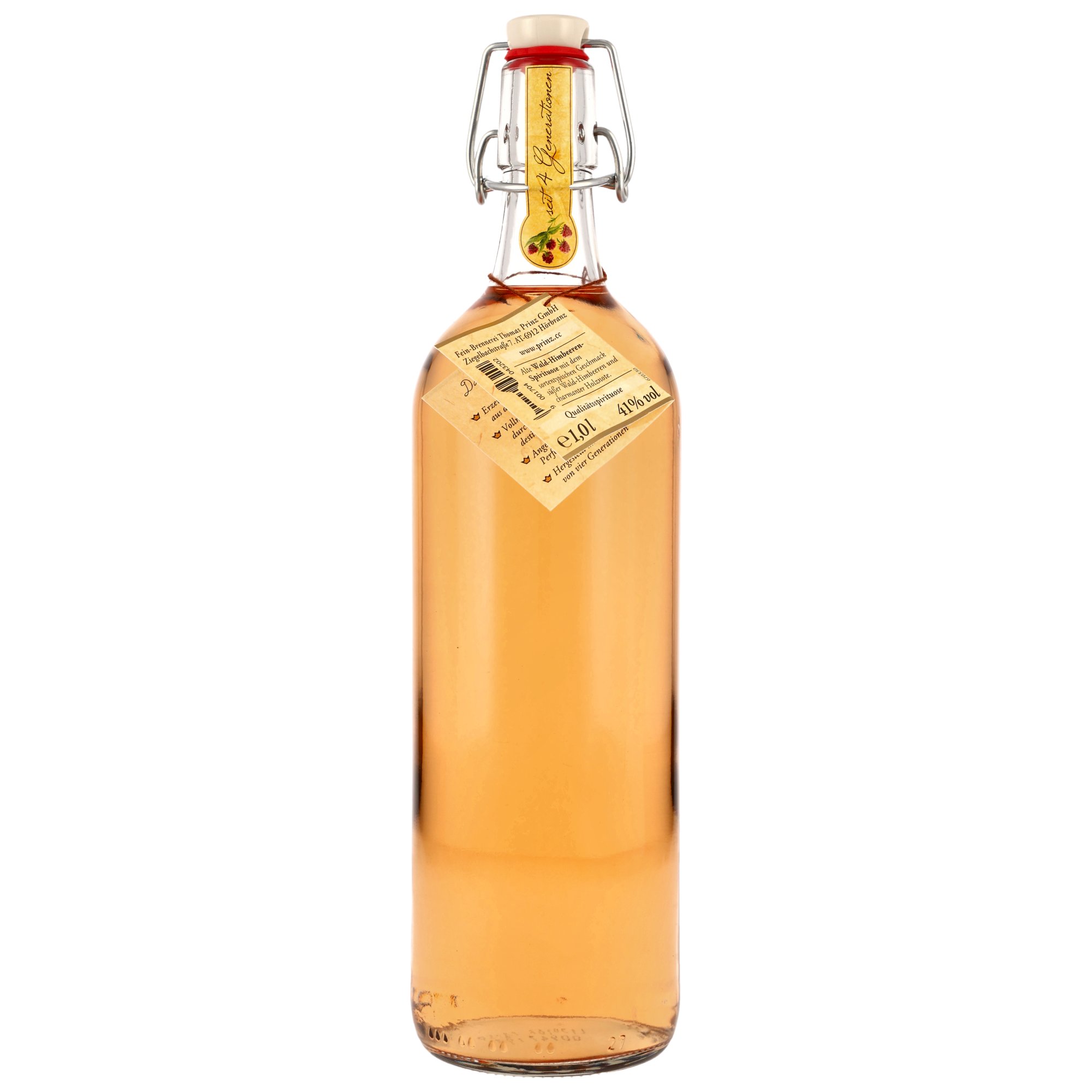 Prinz Alte Wald-Himbeere - Liter
