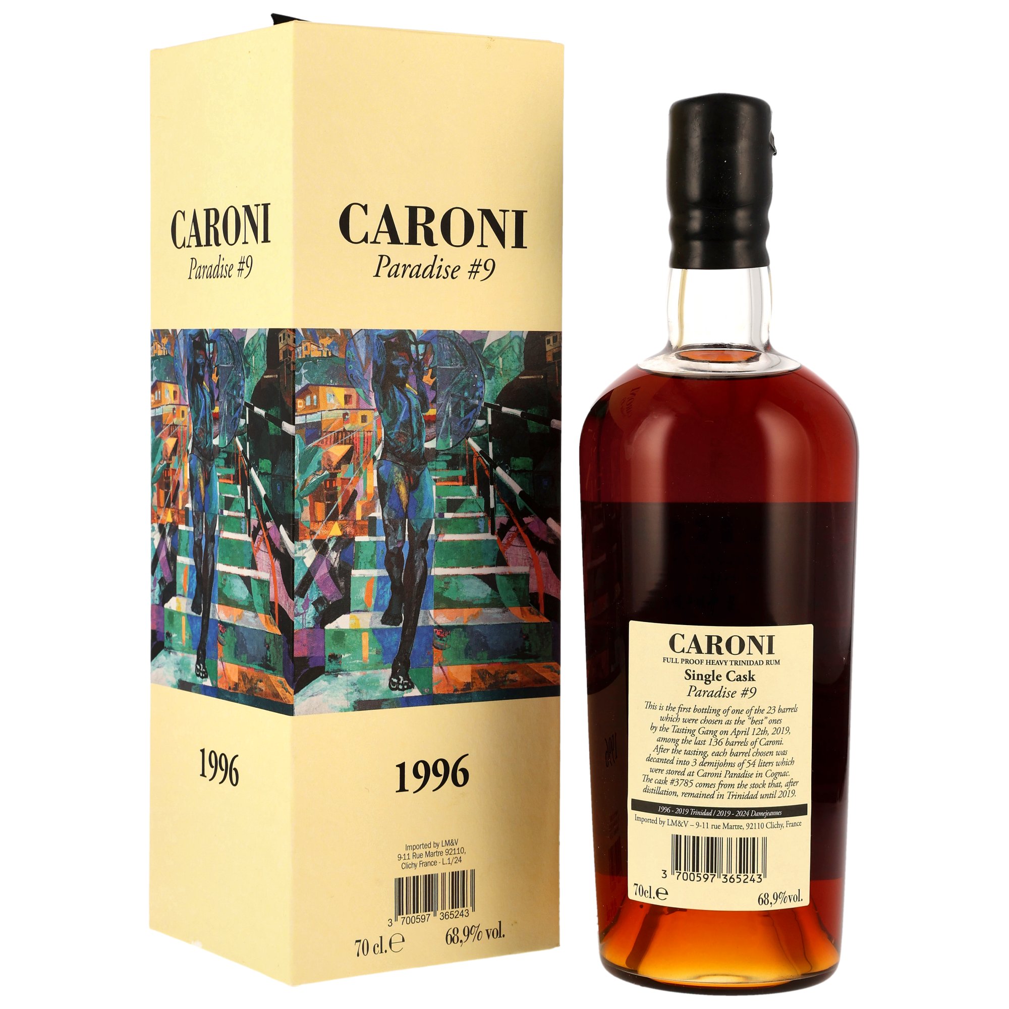 Caroni 1996 Trinidad - Paradise #9 - Barrel #3785