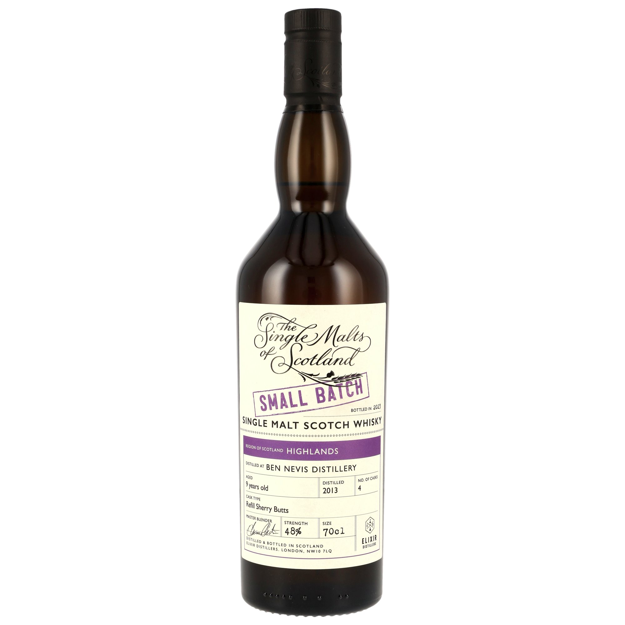 Ben Nevis 2013/2023 - 9 y.o. - Refill Sherry Butts - Small Batch (SMoS)
