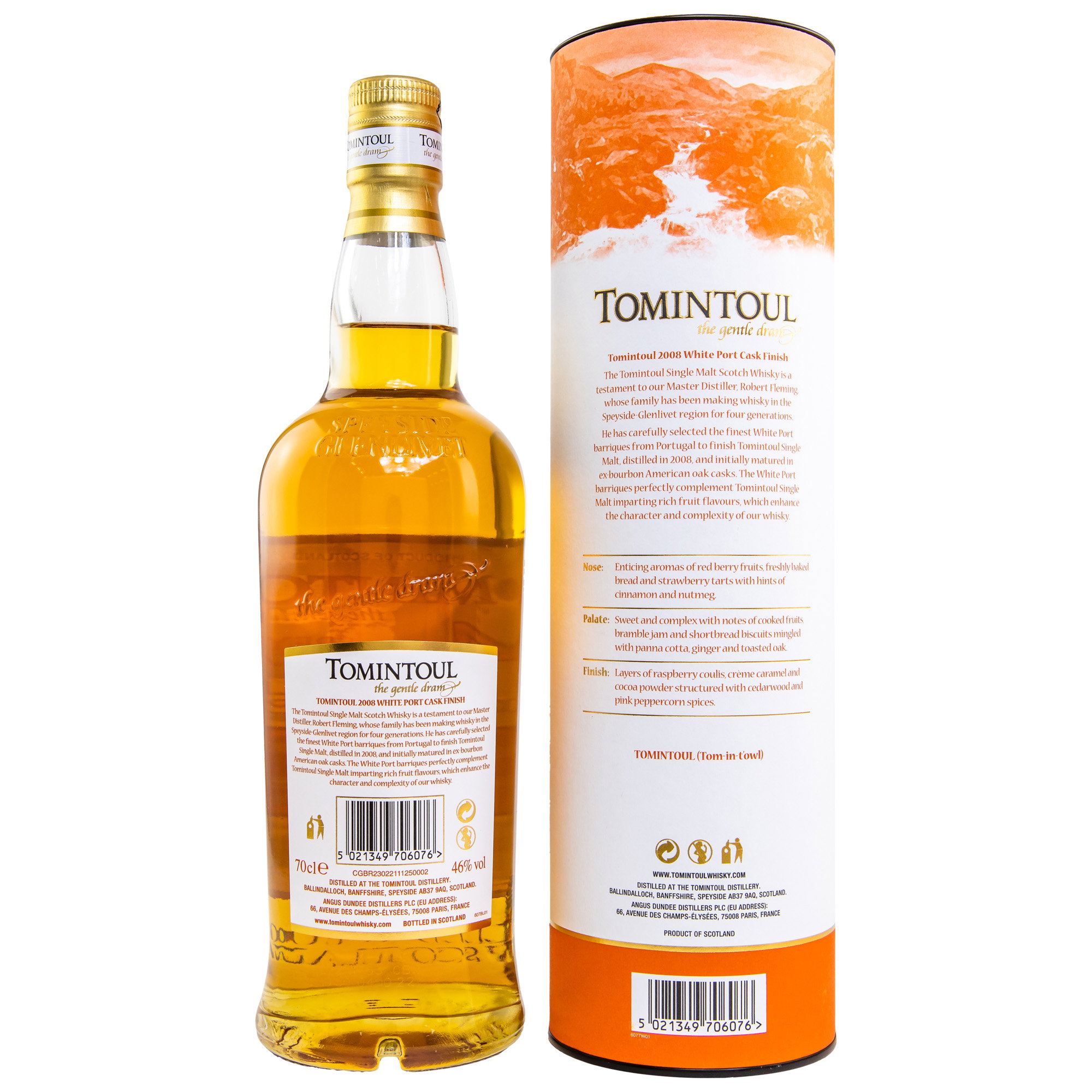 Tomintoul 2008/2023 - 14 y.o. - White Port Cask Finish