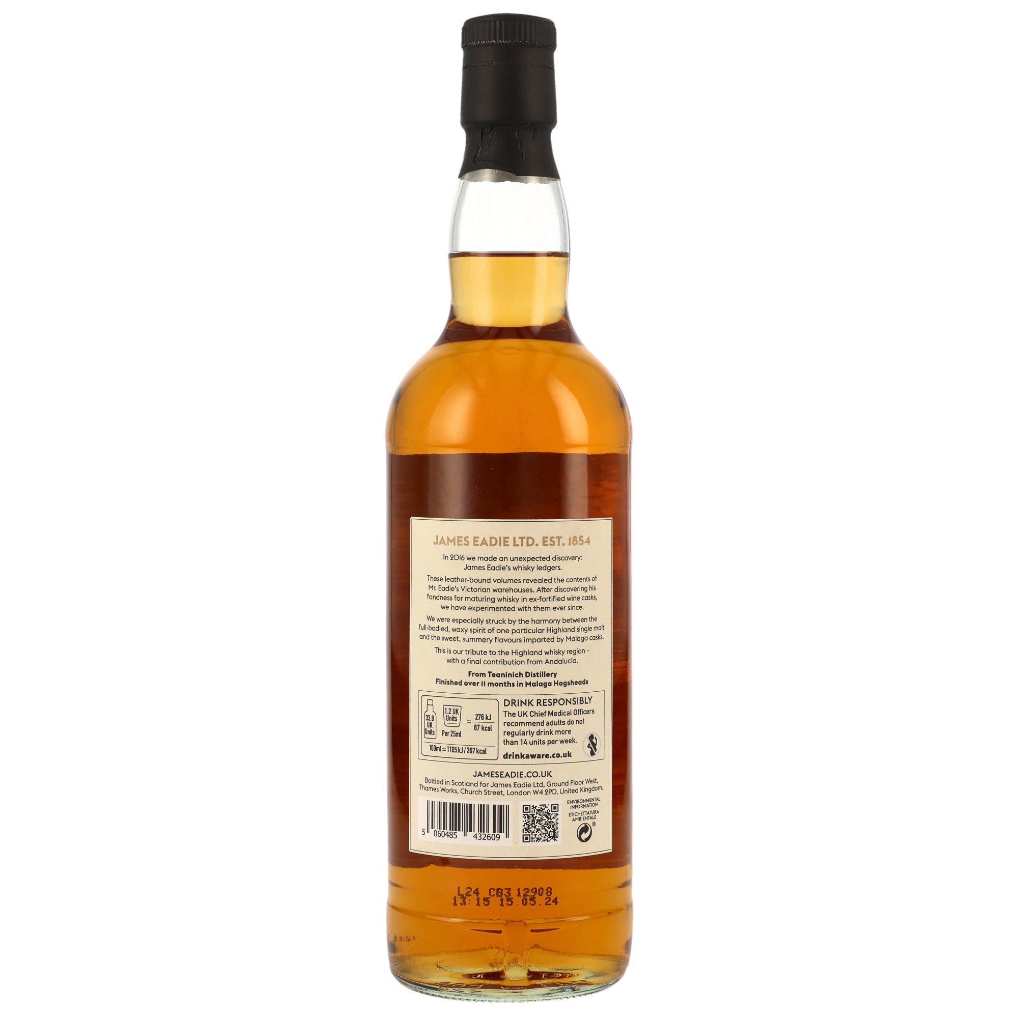 Highland Single Malt (Teaninich) - 11 y.o. - Malaga Cask Finish - James Eadie