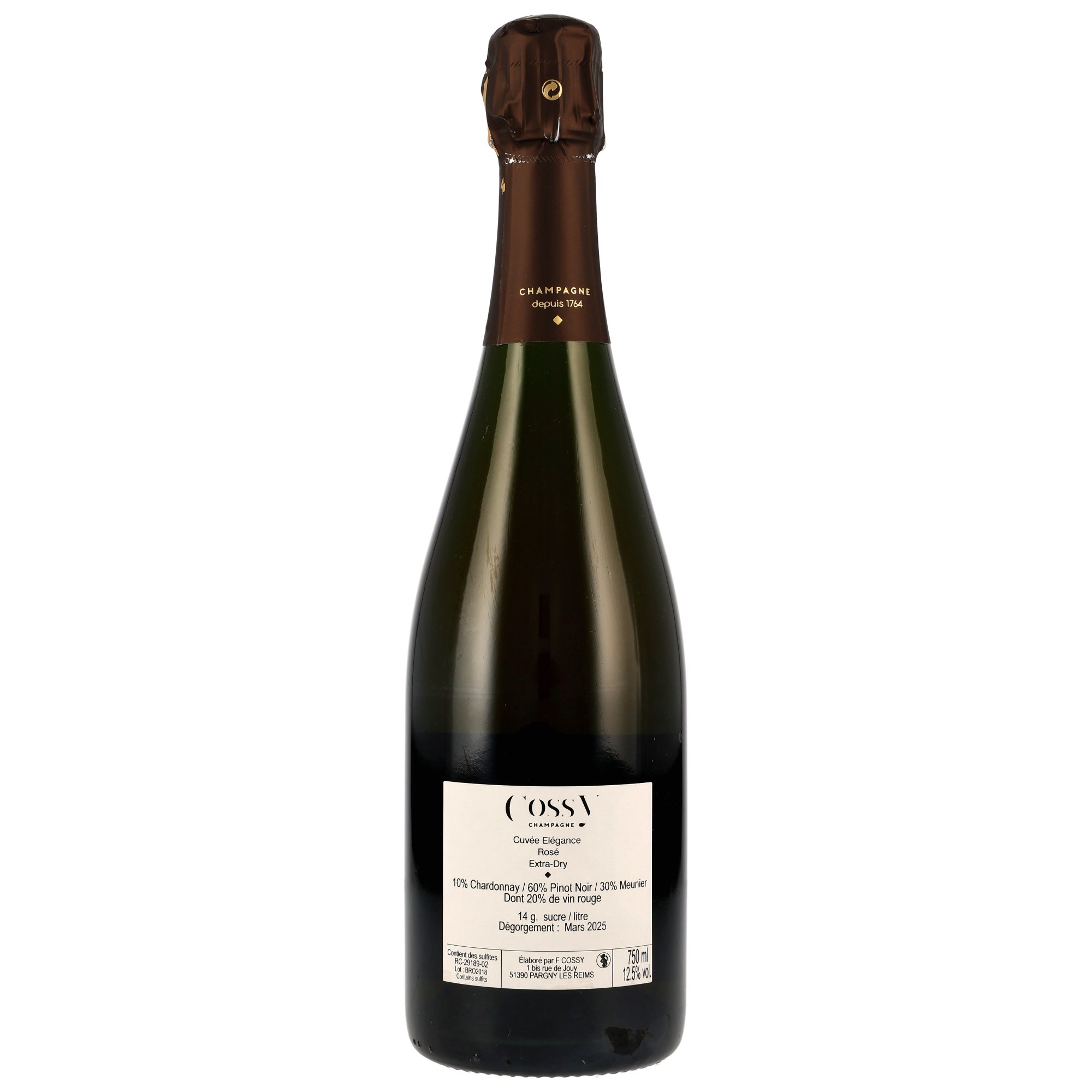 Cossy Rose Elegance - Extra Dry 12,5%