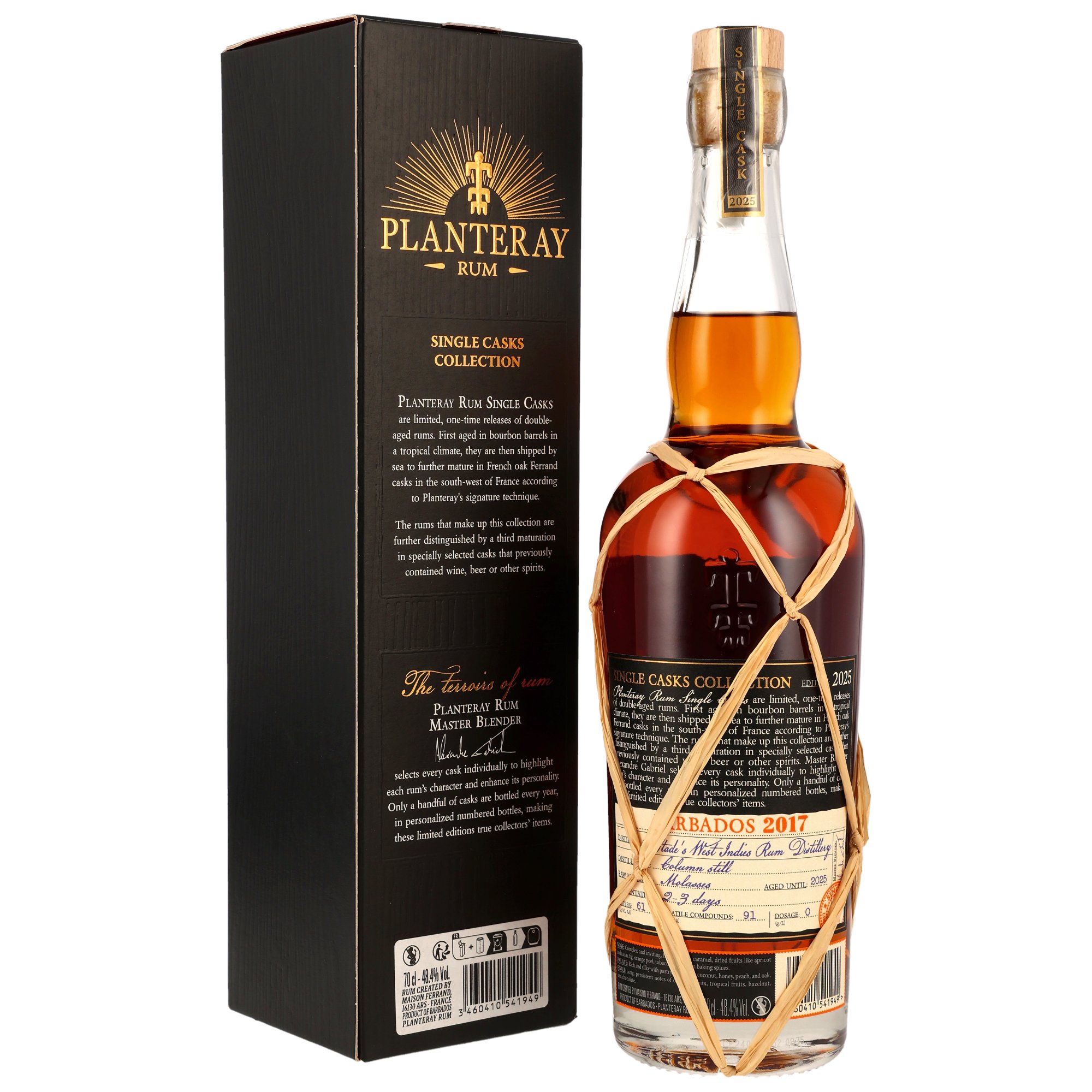 Planteray (Plantation) Barbados 2017/2025 - 8 y.o. - Single Cask Collection 2025