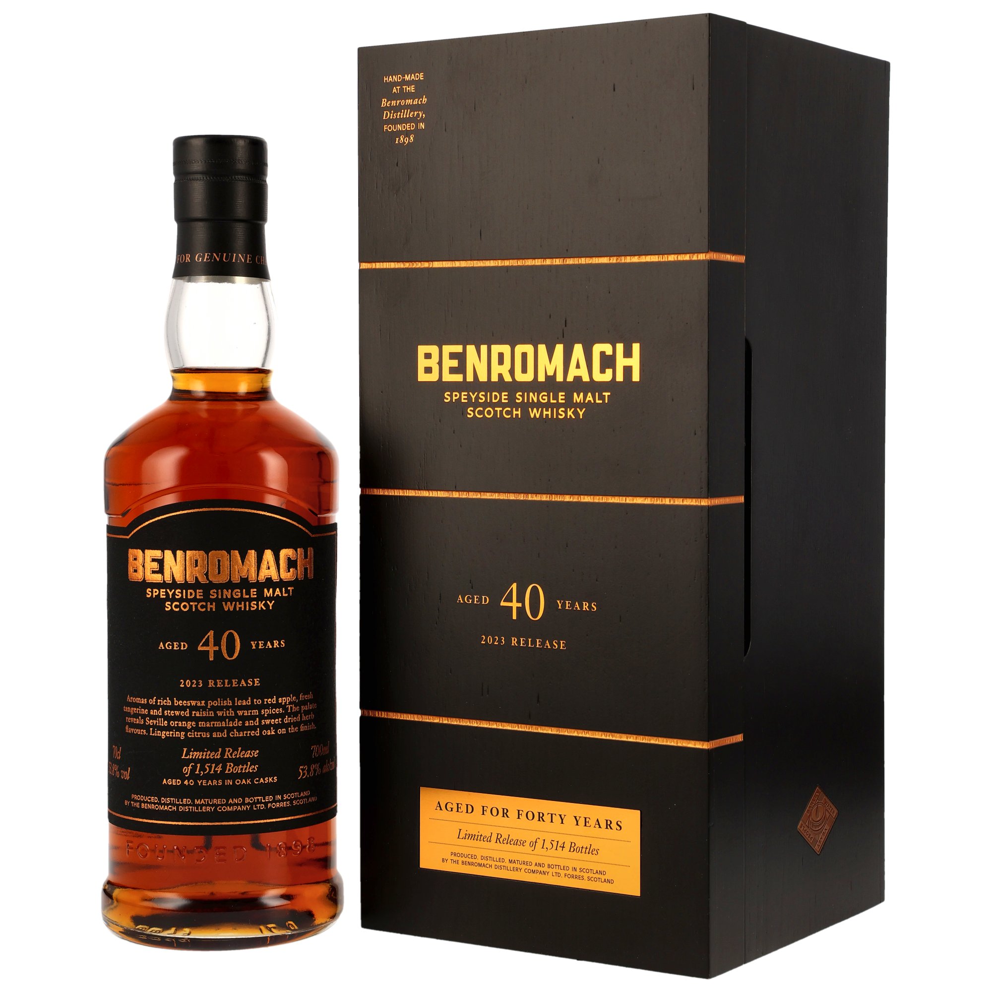 Benromach 40 y.o. 2023 Release Single Malt