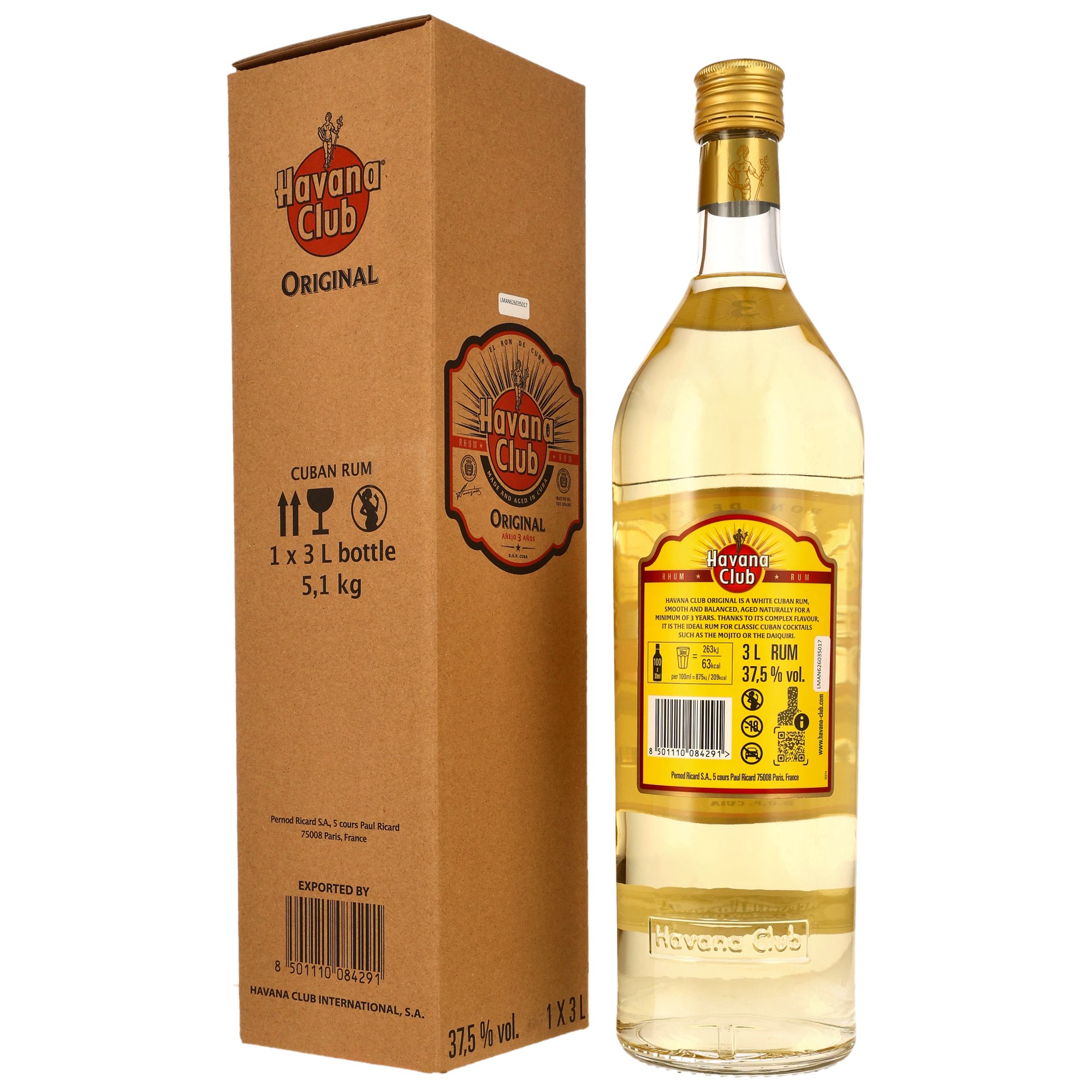 Havana Club 3 y.o. 3 Liter