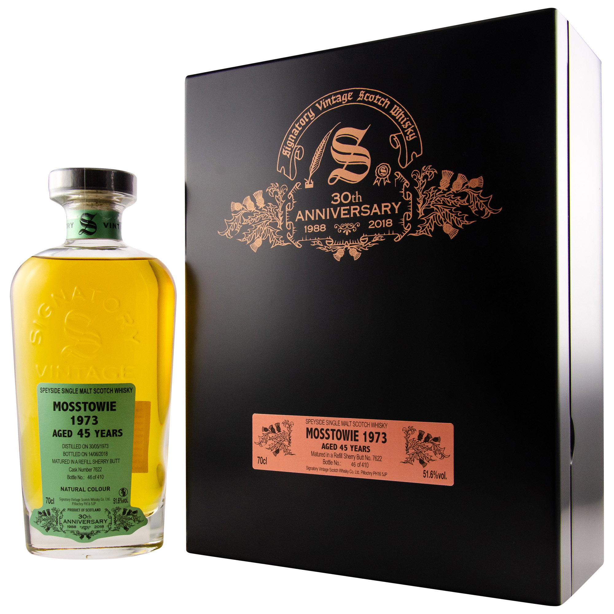 Mosstowie 1973/2018 30th Anniversary + 2 Gläser