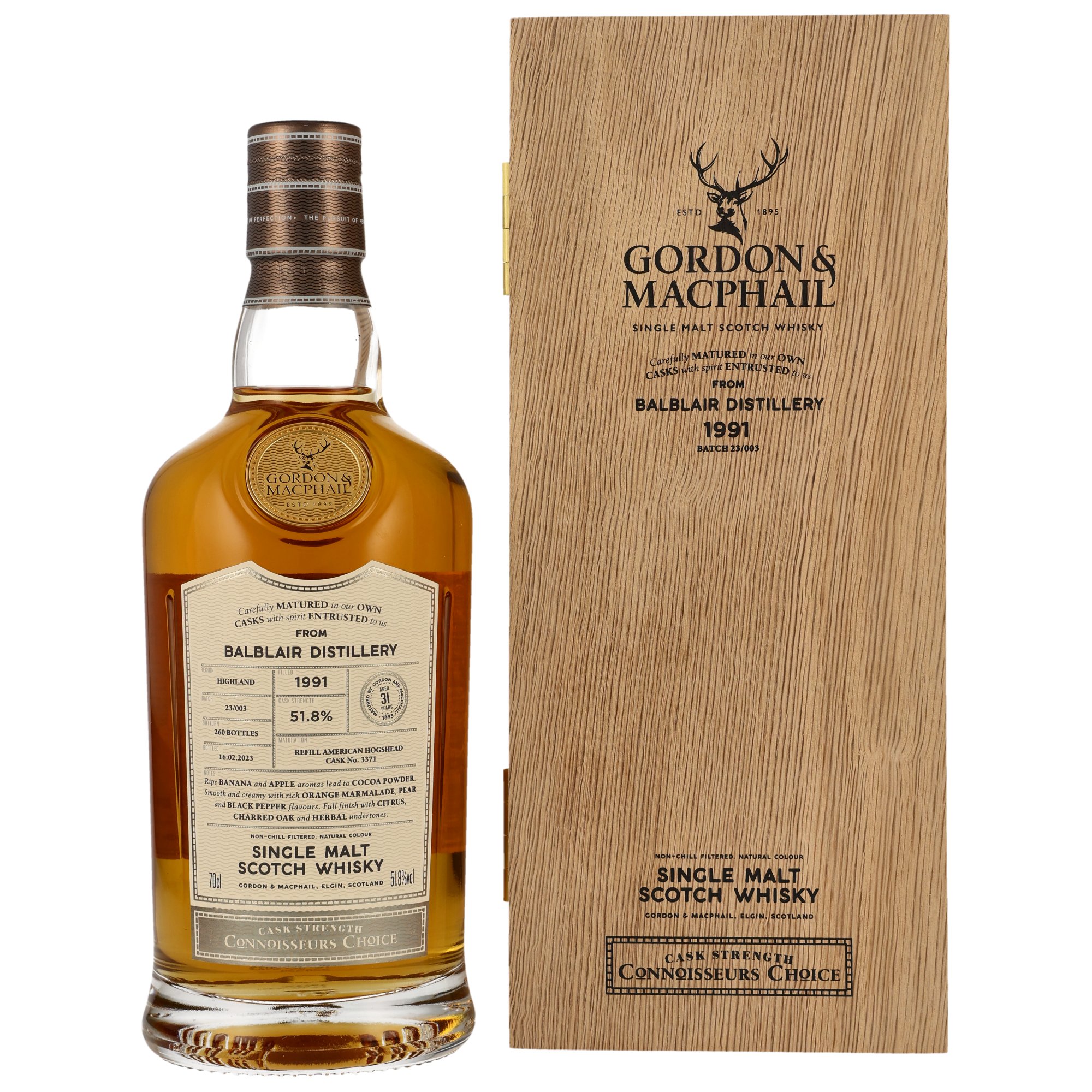 Balblair 1991/2023 - 31 y.o. -  G&M CC UPPER