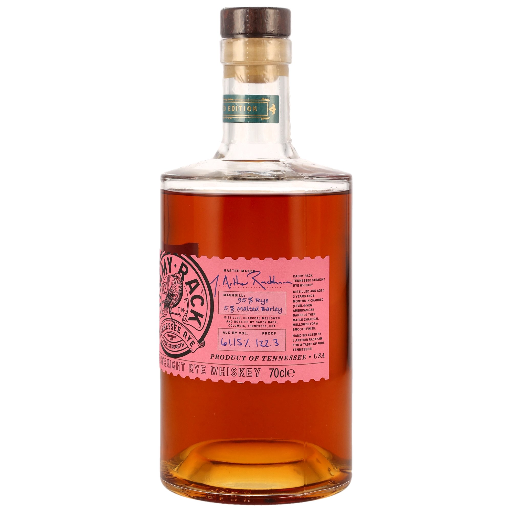 Jimmy Rack Cask Strength Rye
