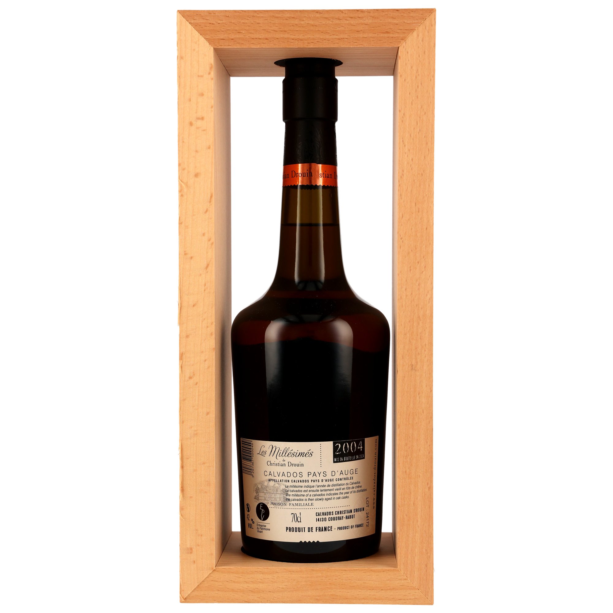 Christian Drouin Millesimes 2004/2024 Calvados Pays d'Auge # Double Maturation Calvados + Foursquare Cask