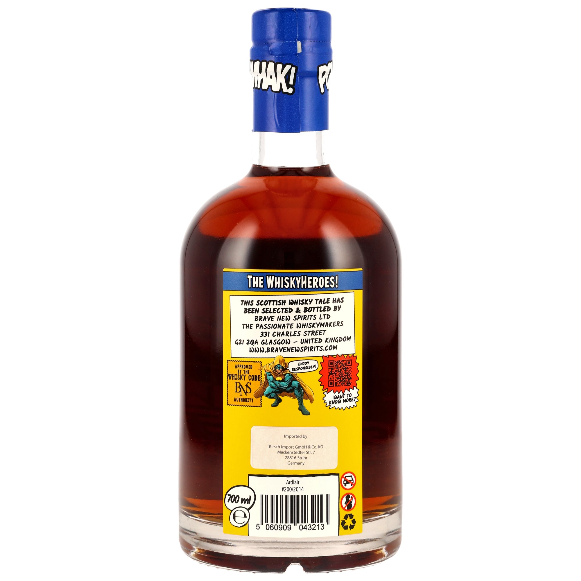 Ardlair 10 y.o. Whiskyheroes: The Untamed Grace - Brave New Spirits