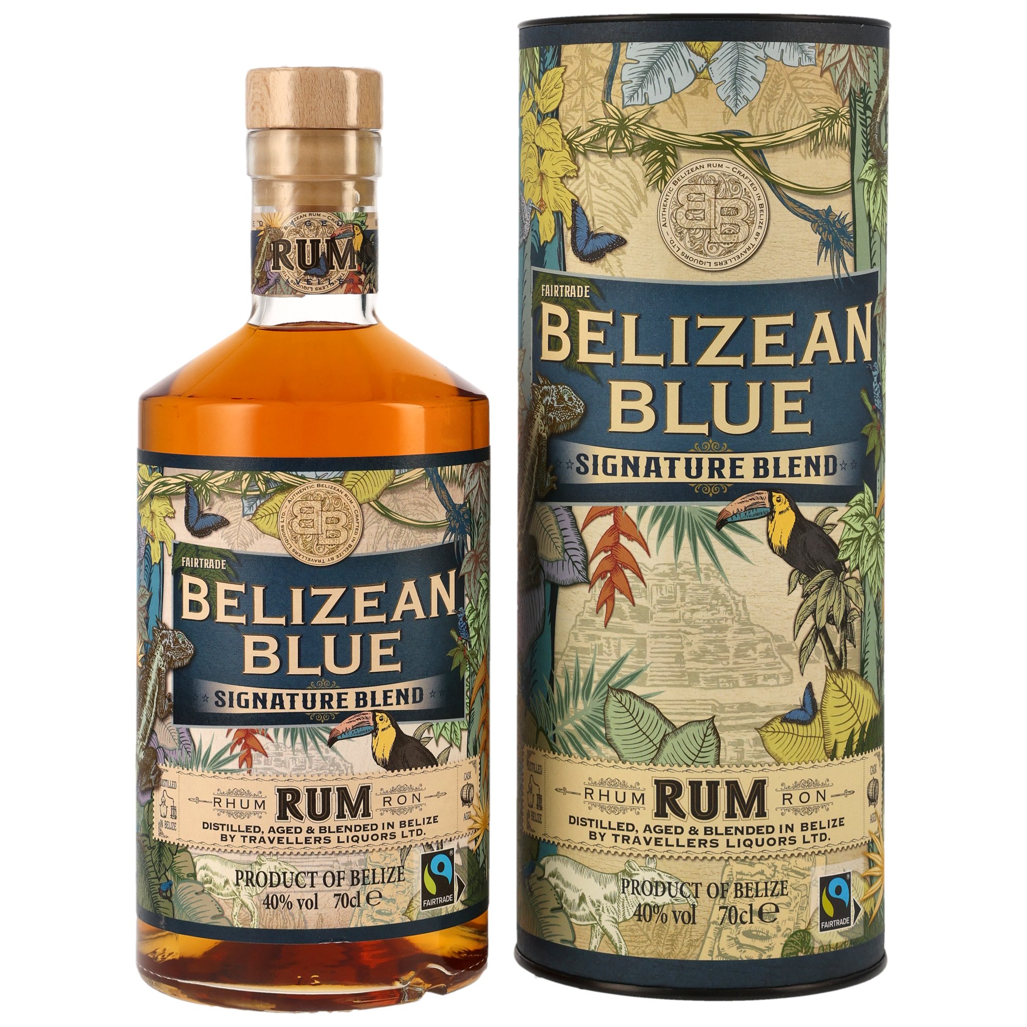 Belizean Blue Signature Blend Rum - Travellers Liquors