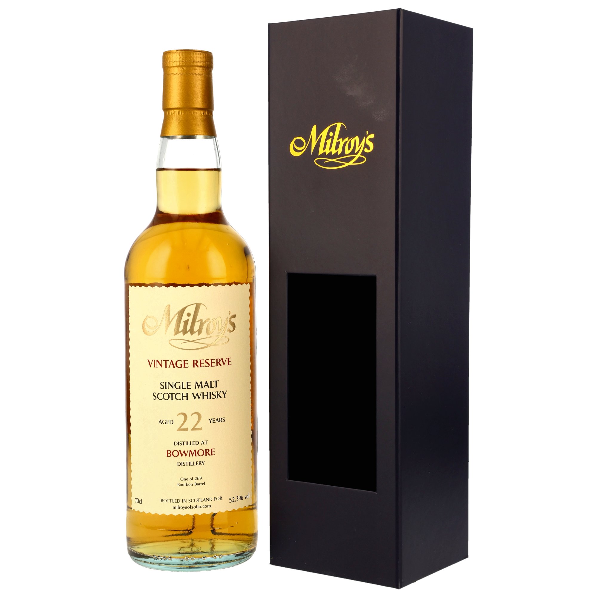Bowmore 2004/2026 - 22 y.o. - Bourbon Barrel #20 - Milroys
