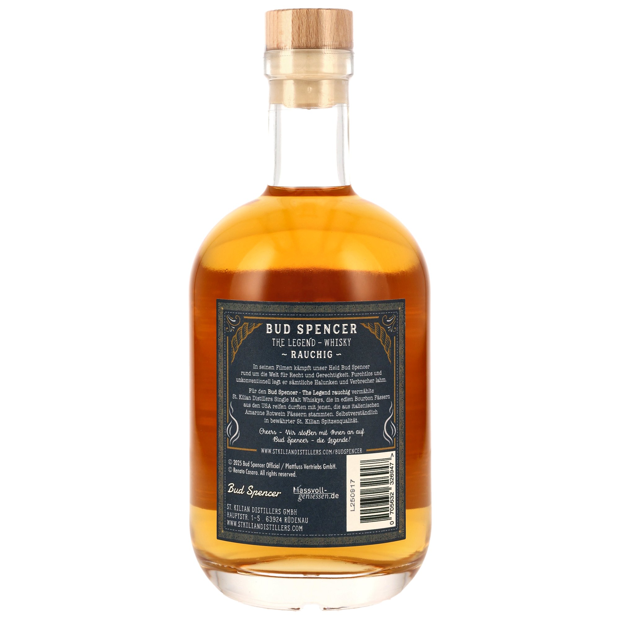 Bud Spencer The Legend Whisky - Rauchig (Peated)