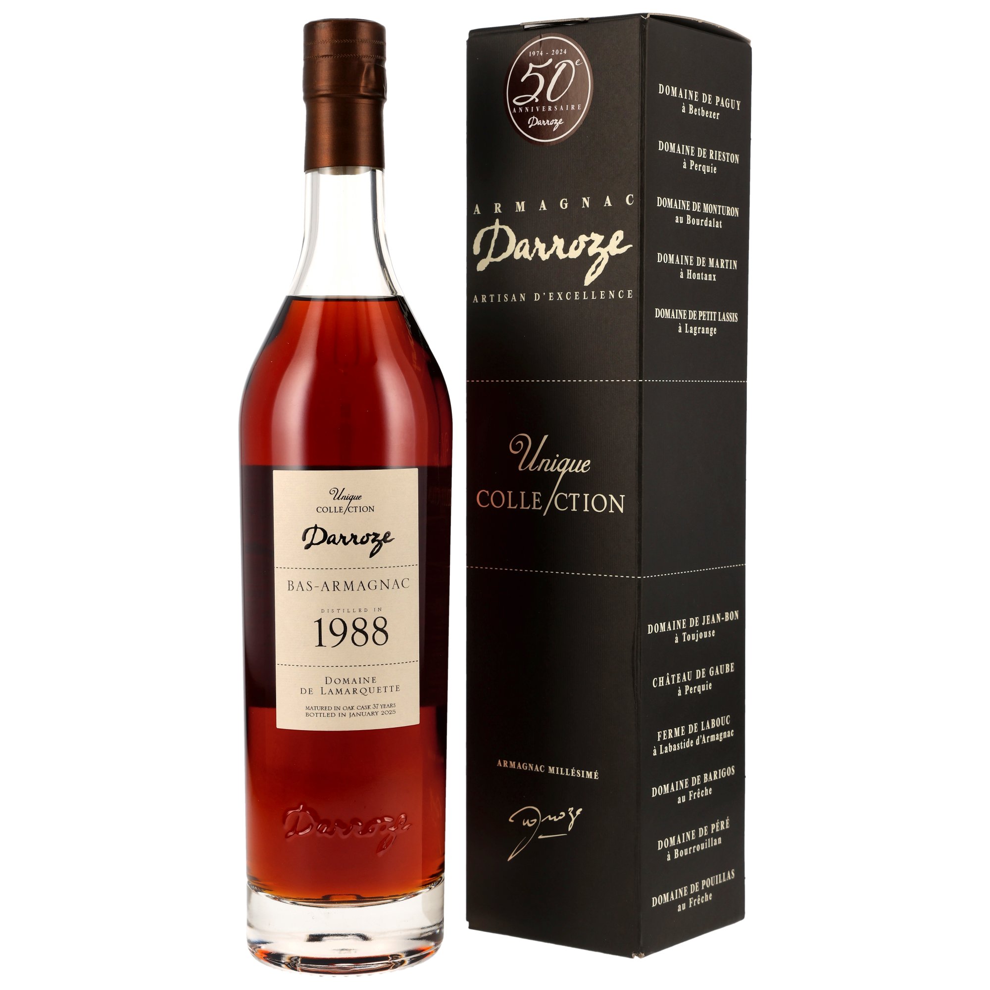 Domaine de Lamarquette 1988/2025 - Armagnac Darroze