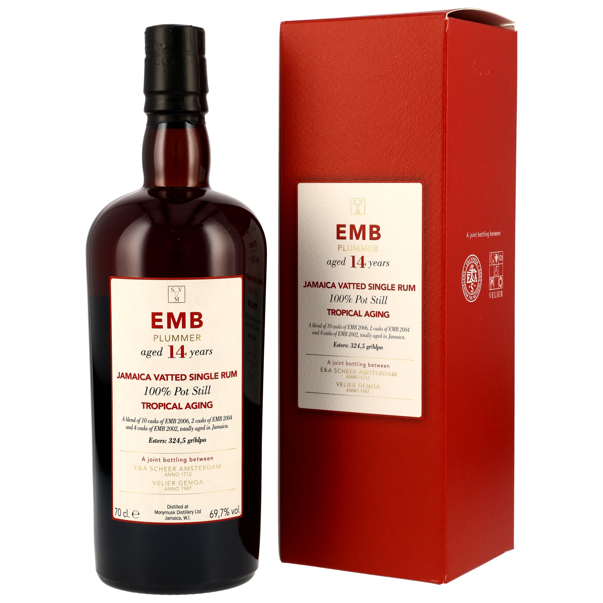 SVM 14 y.o. EMB Blend Jamaica Vatted Single Rum - Tropical Aging - Plummer