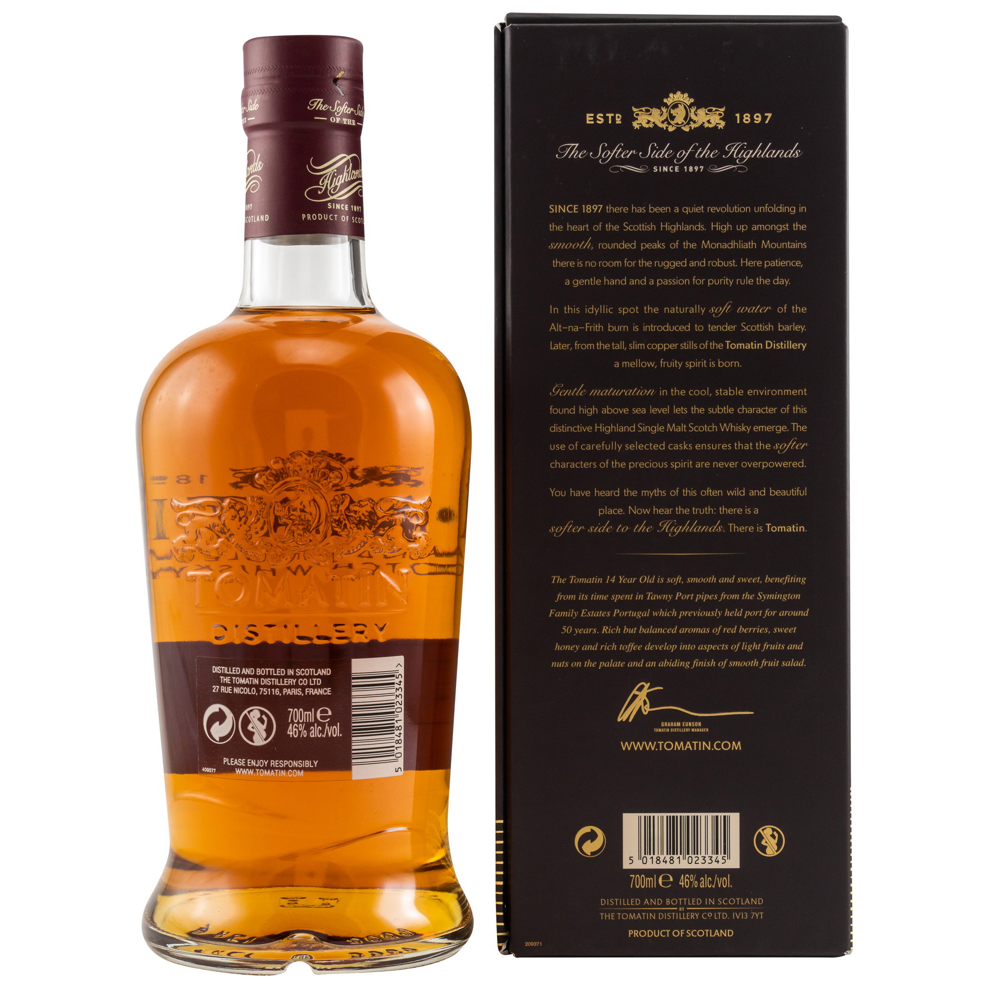 Tomatin 14 y.o.- Port Casks