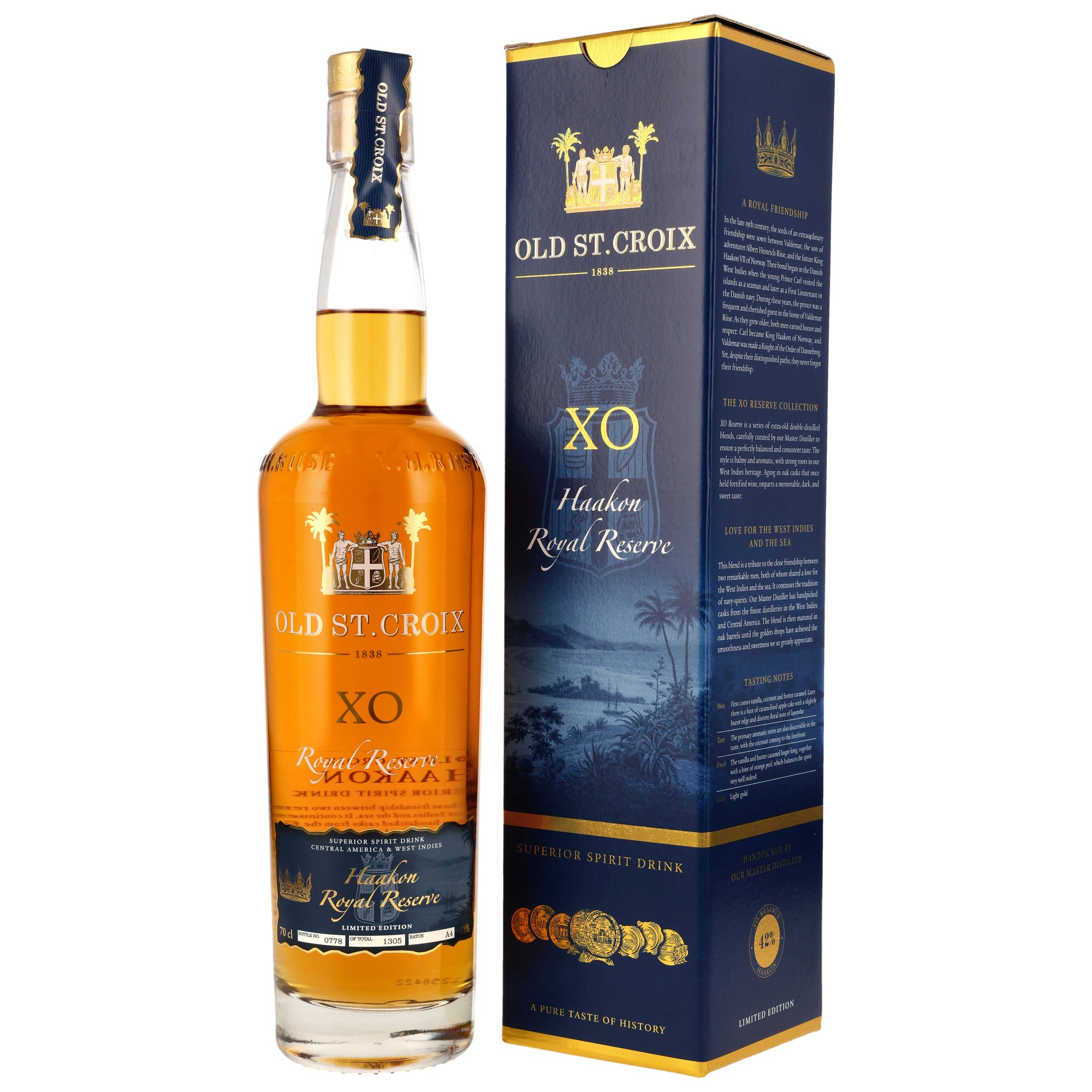 Old St. Croix (Riise) X.O. Haakon Royal Reserve
