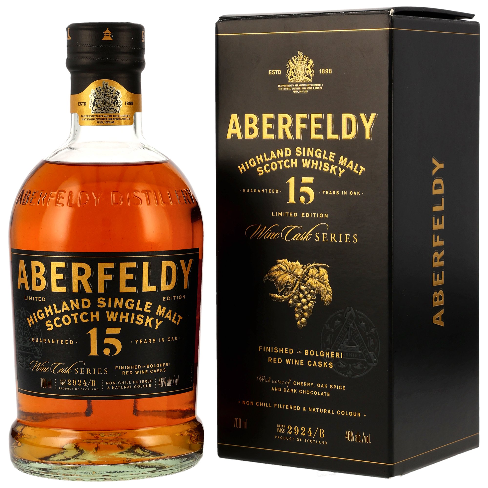 Aberfeldy 15 y.o. Bolgheri Red Wine Casks Finish - Limited Edition
