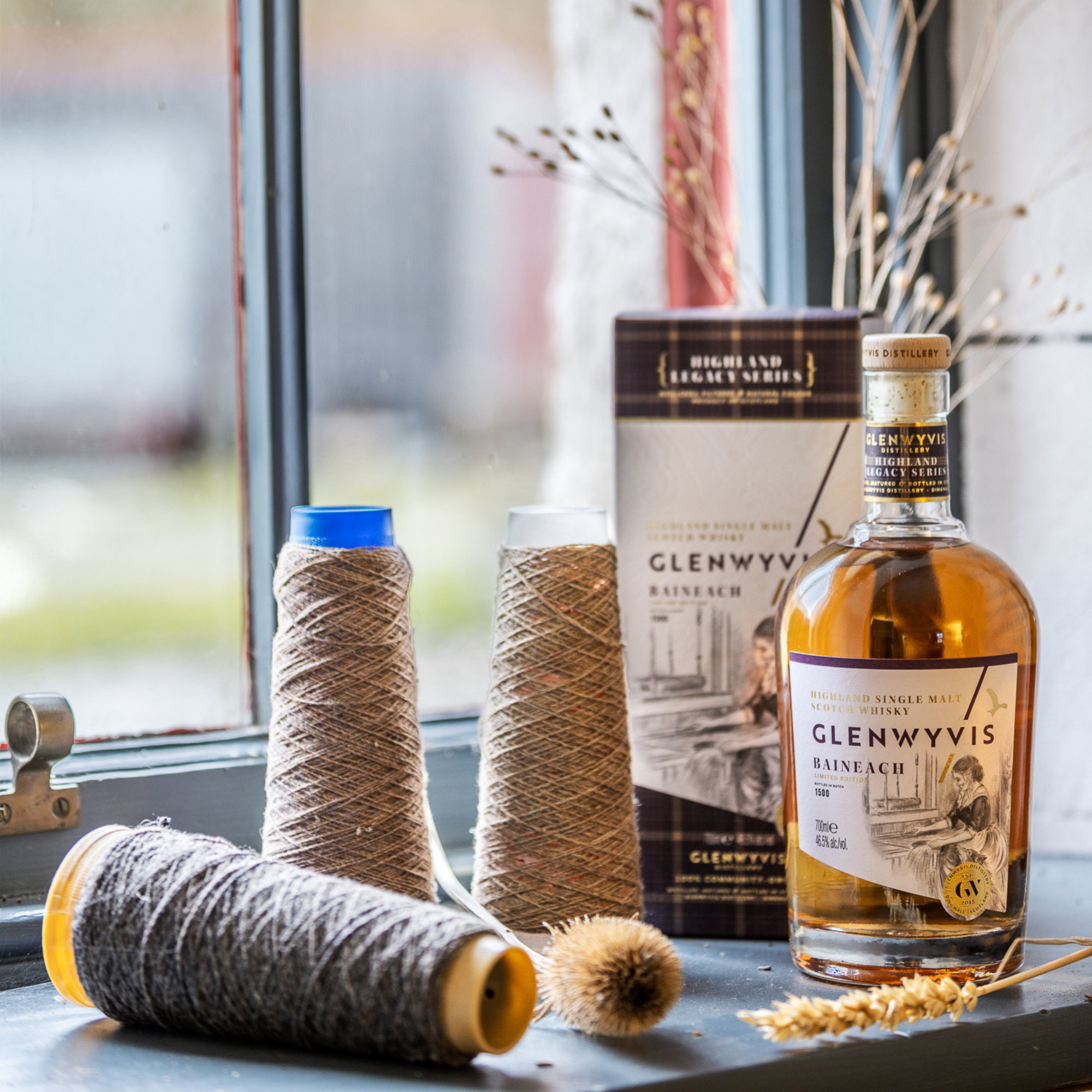 GlenWyvis Baineach - Highland Legacy Series - 1st Fill Ruby Port Barrique & Refill Oloroso Sherry Cask