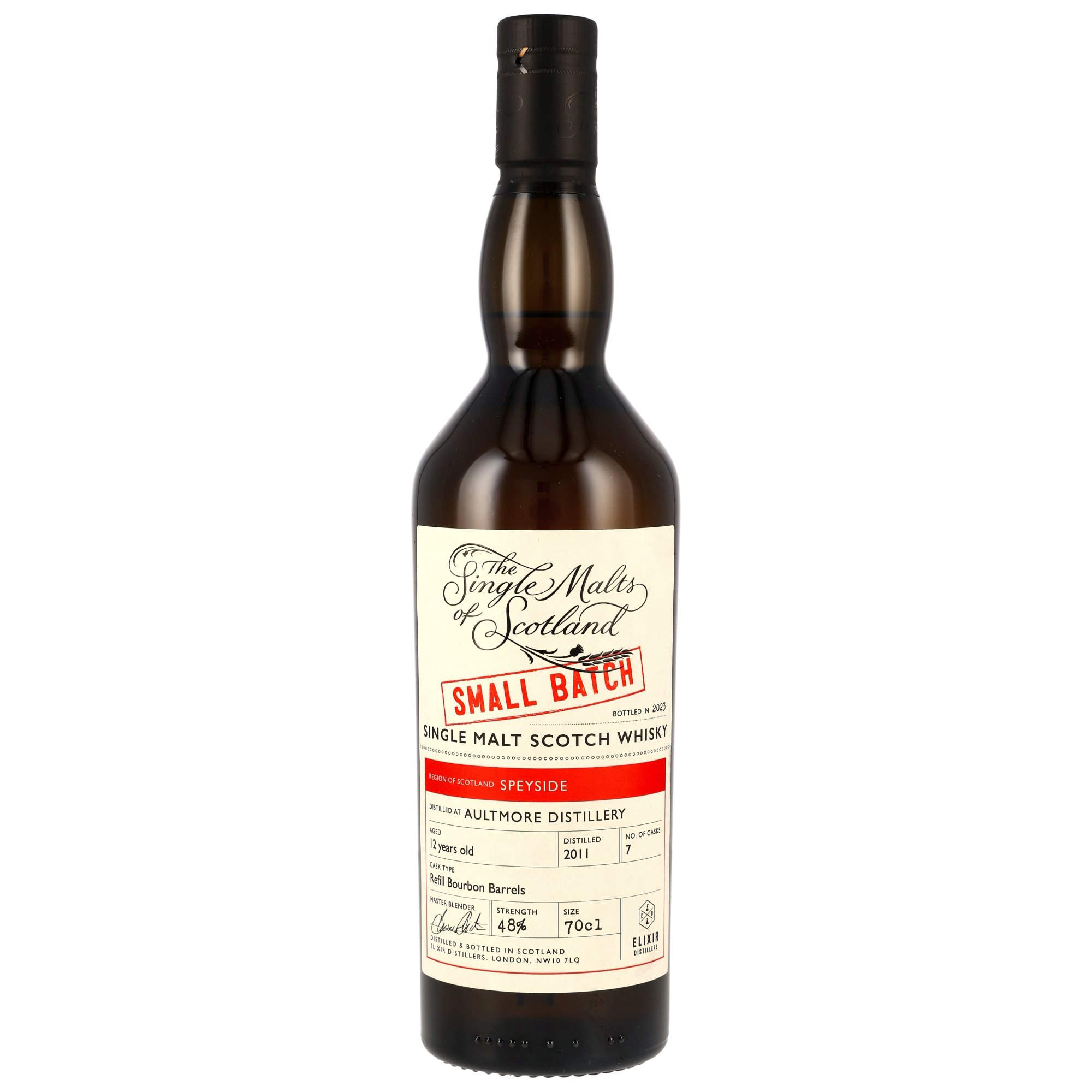Aultmore 2011/2023 - 12 y.o. - Refill Bourbon Barrel - Small Batch (SMoS)