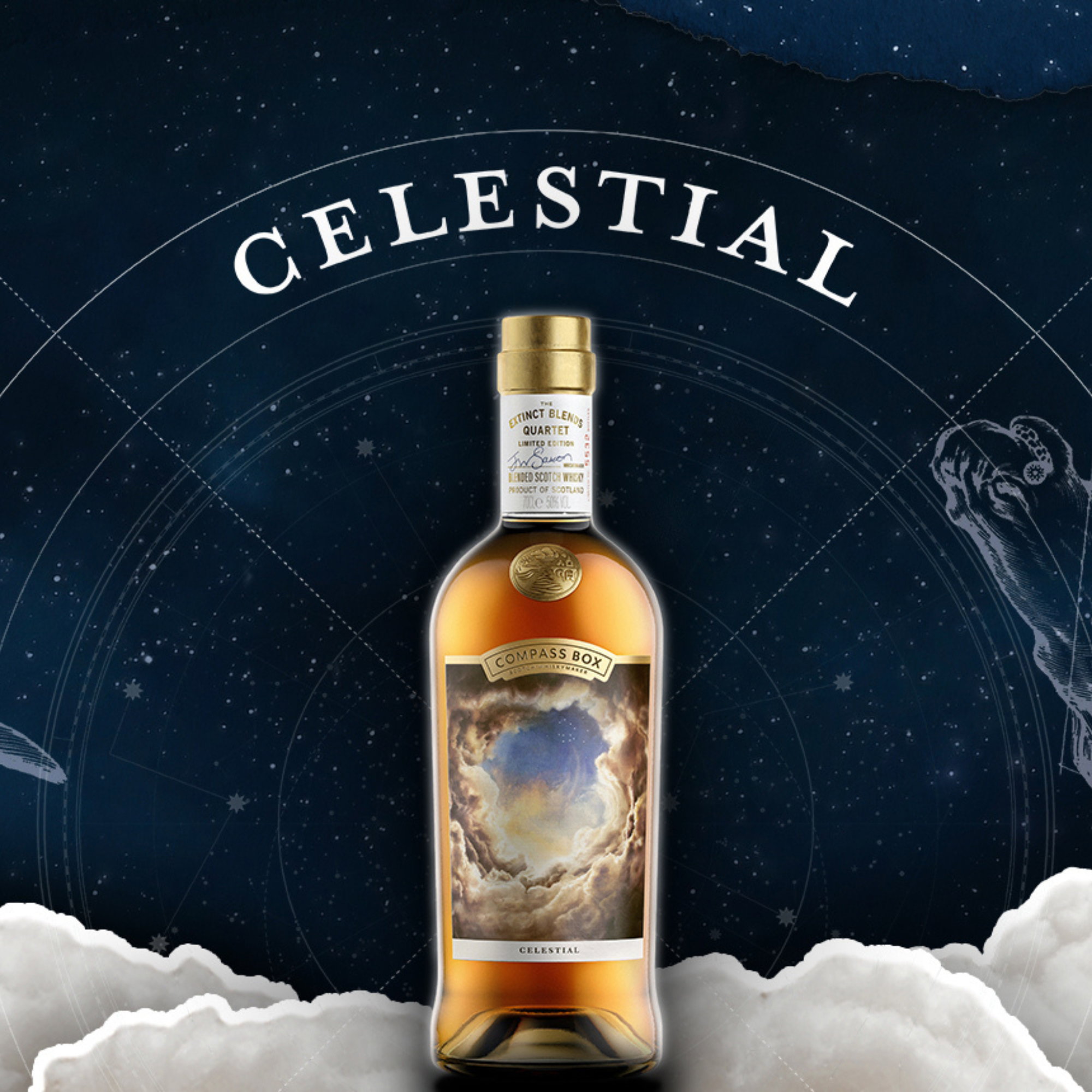 Compass Box Celestial - The Extinct Blends Quartet