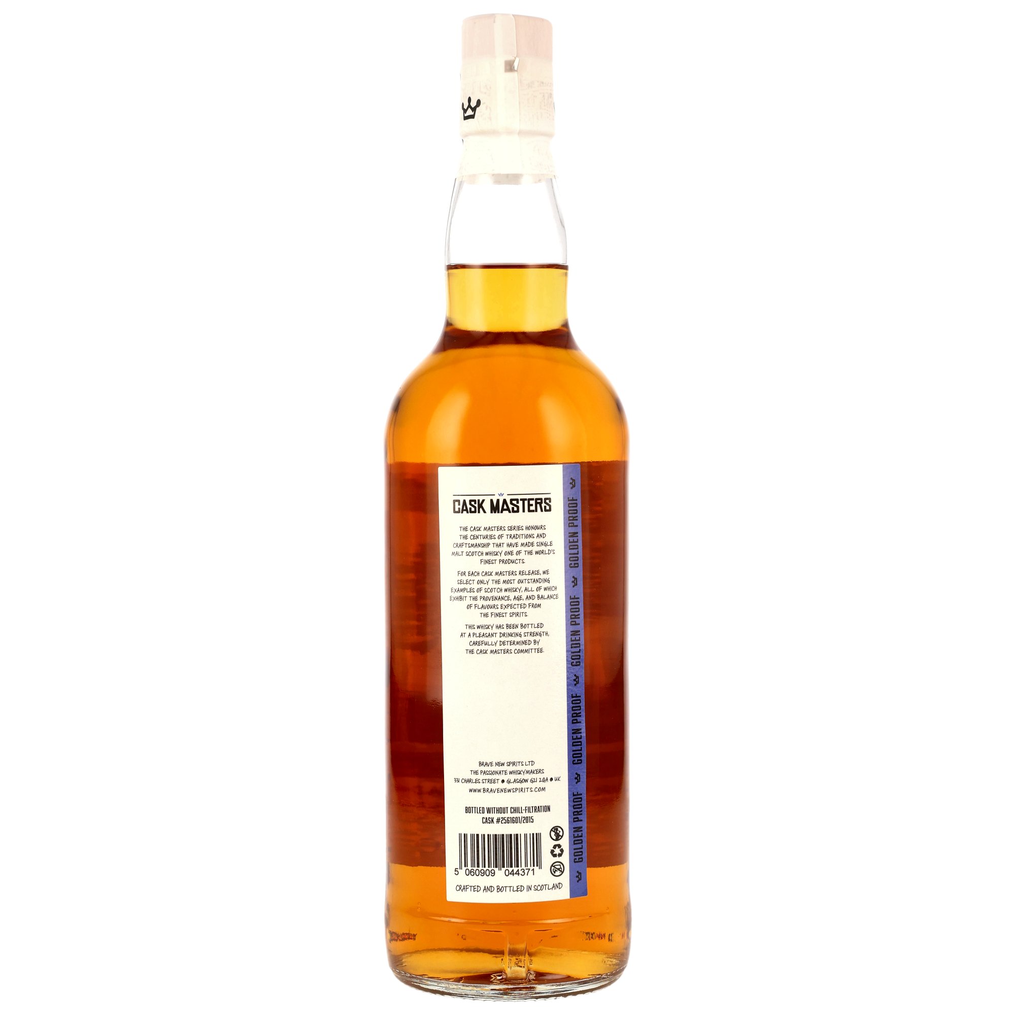 Dailuaine 2015/2026 - 10 y.o. - 1st Fill Bourbon HHD #2561601/2015 - Cask Masters - Brave New Spirits
