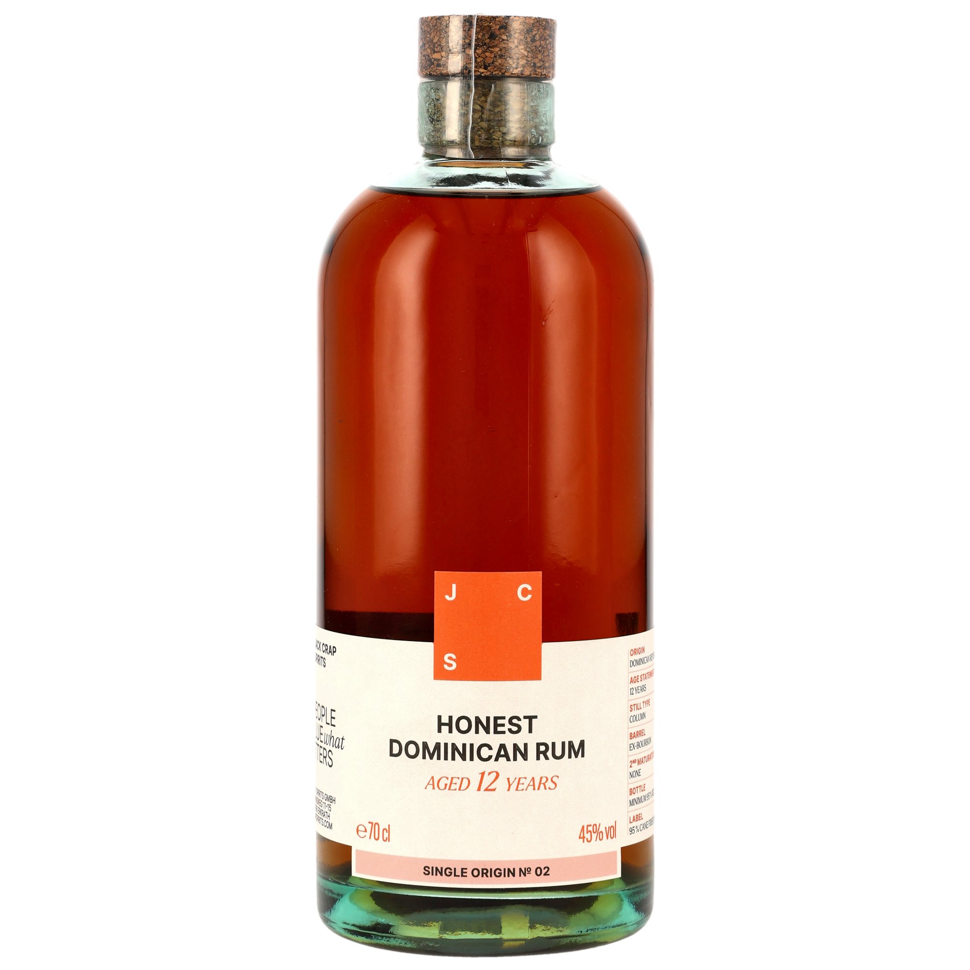 Honest Dominican 12 y.o. Rum- Jack Crap Spirits (JCS)