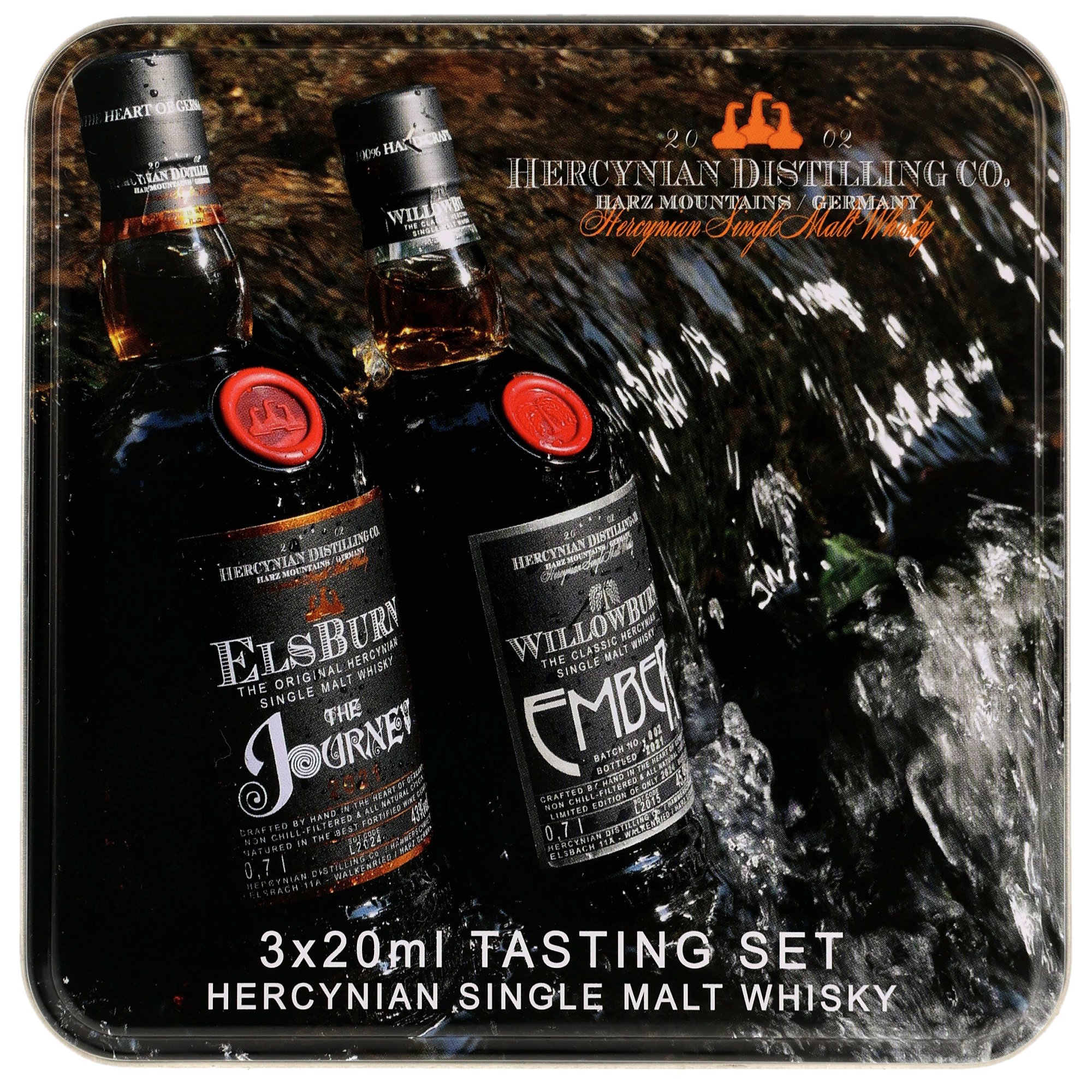Elsburn Hercynian Distilling Tasting Set 3 x 0,02l