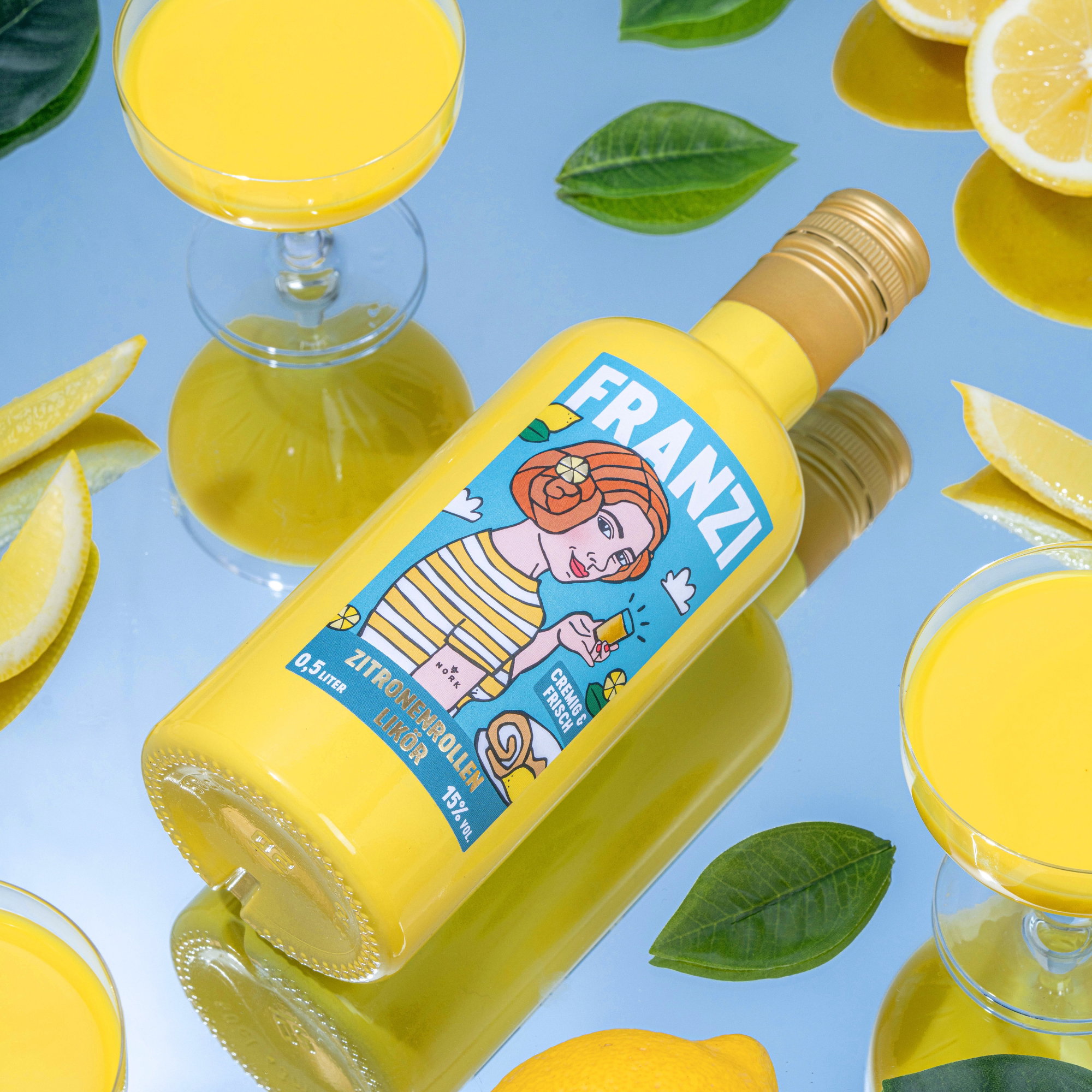 Franzi - Zitronenrollen Likör