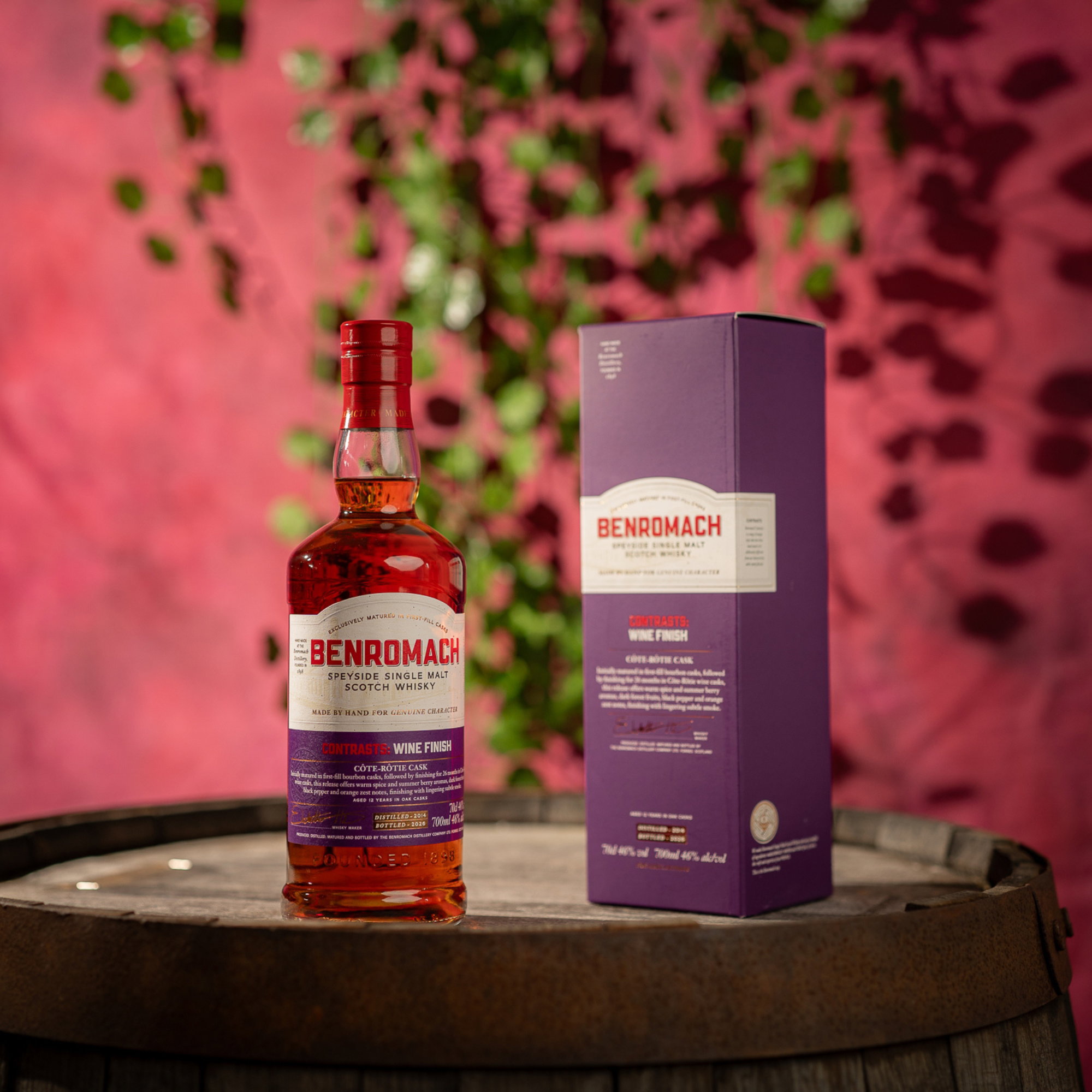 Benromach Contrasts: Cote-Rotie Wine Cask Finish - 2014/2026 - 12 y.o.