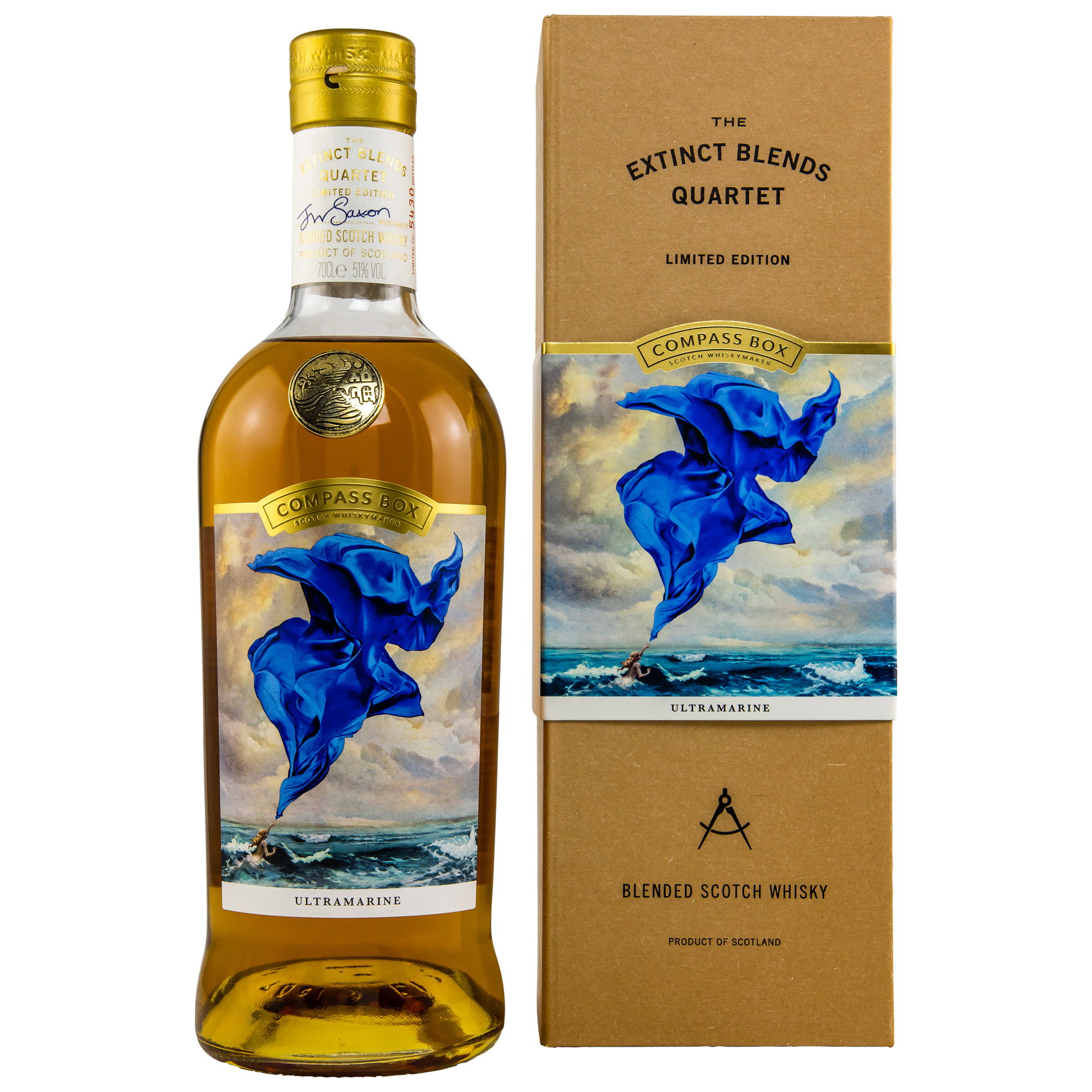 Compass Box Ultramarine - The Extinct Blends Quartet