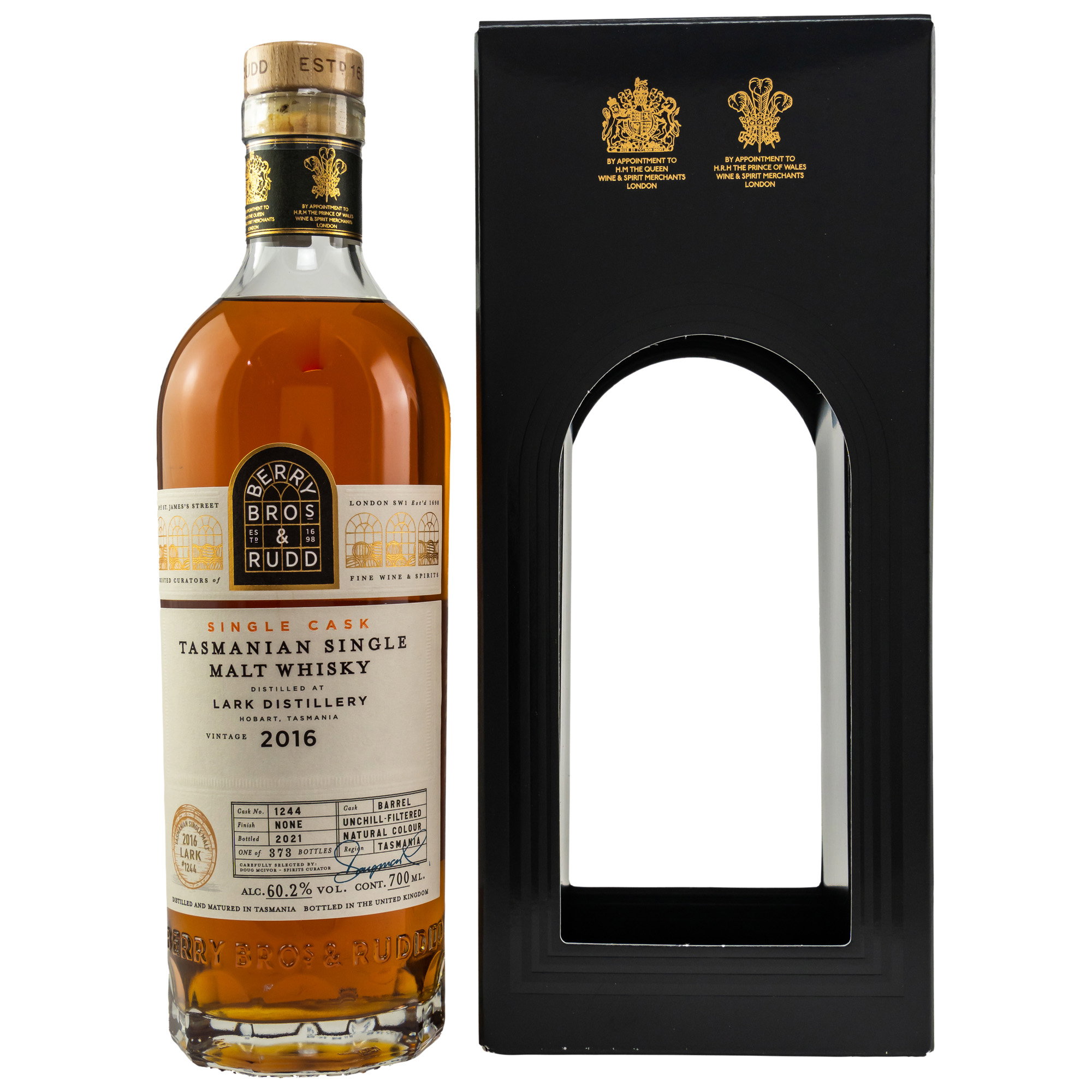 Lark Distillery 2016/2021 - 5 y.o. -  #1244 (Berry Bros and Rudd)