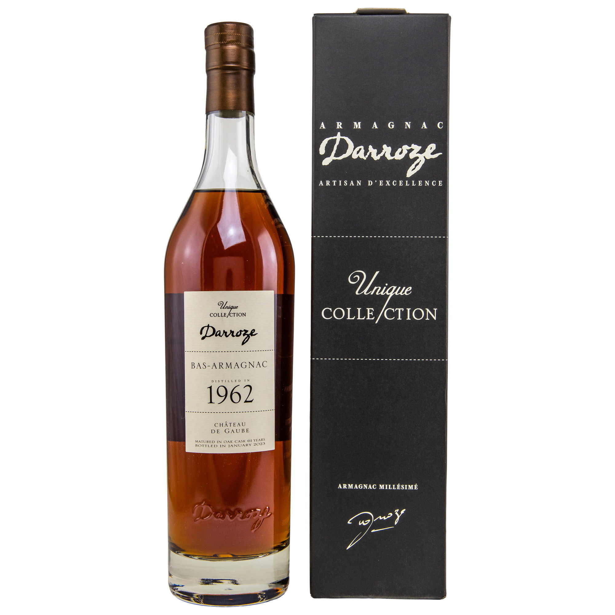 Chateau de Gaube 1962/2023 - Armagnac Darroze 61 y.o.