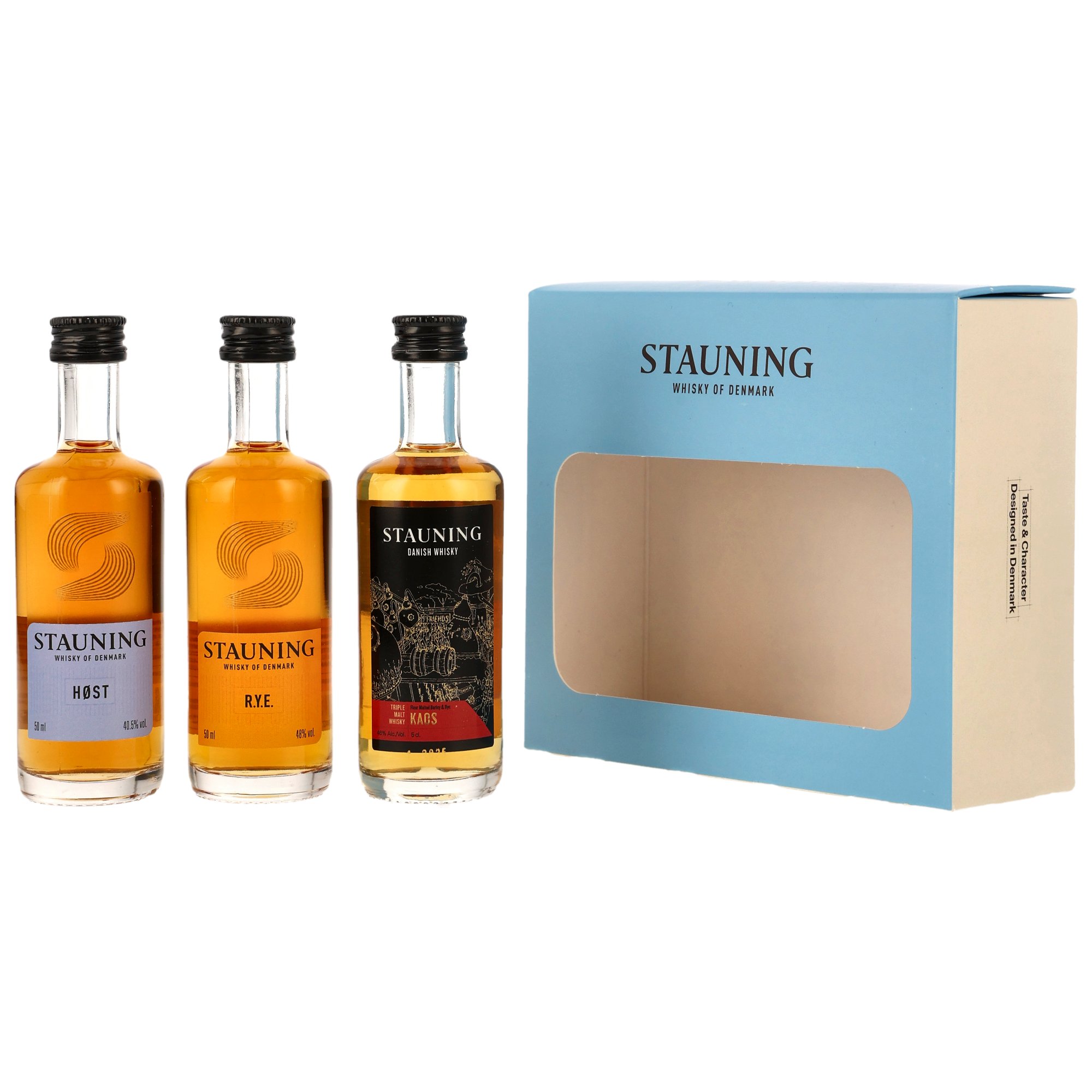 Stauning Core Set Mini Collection - Danish Whisky - Neue Ausstattung 2026