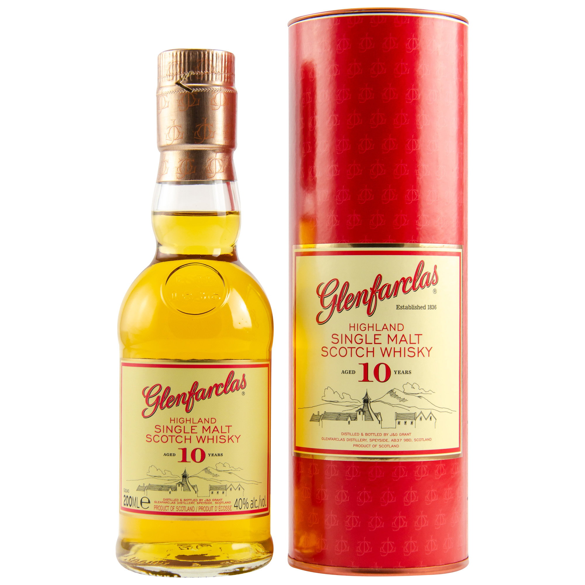 Glenfarclas 10 y.o. - 200ml
