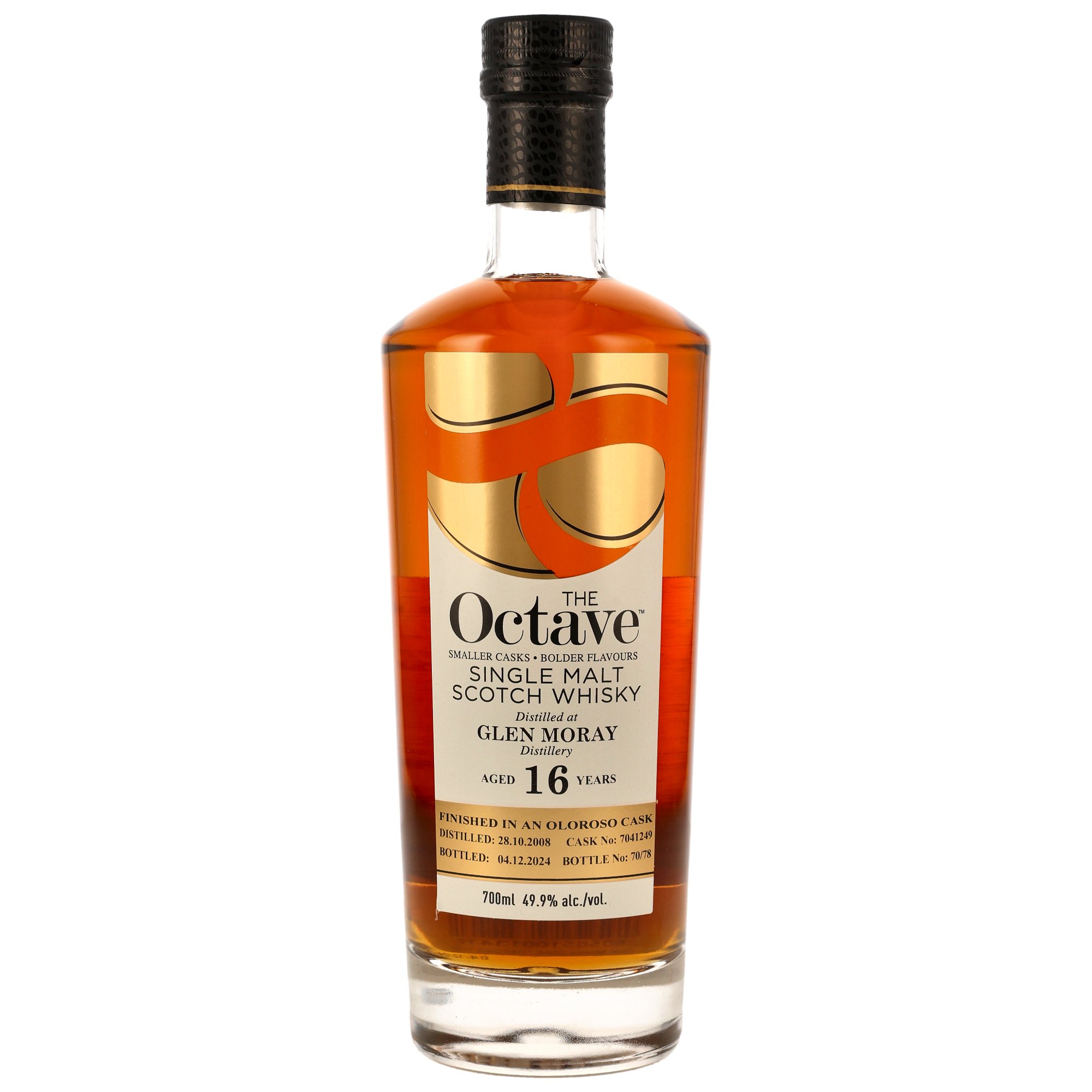 Glen Moray 2008/2024 - 16 y.o. - Oloroso Sherry Cask Finish #7041249 - The Octave (Duncan Taylor)