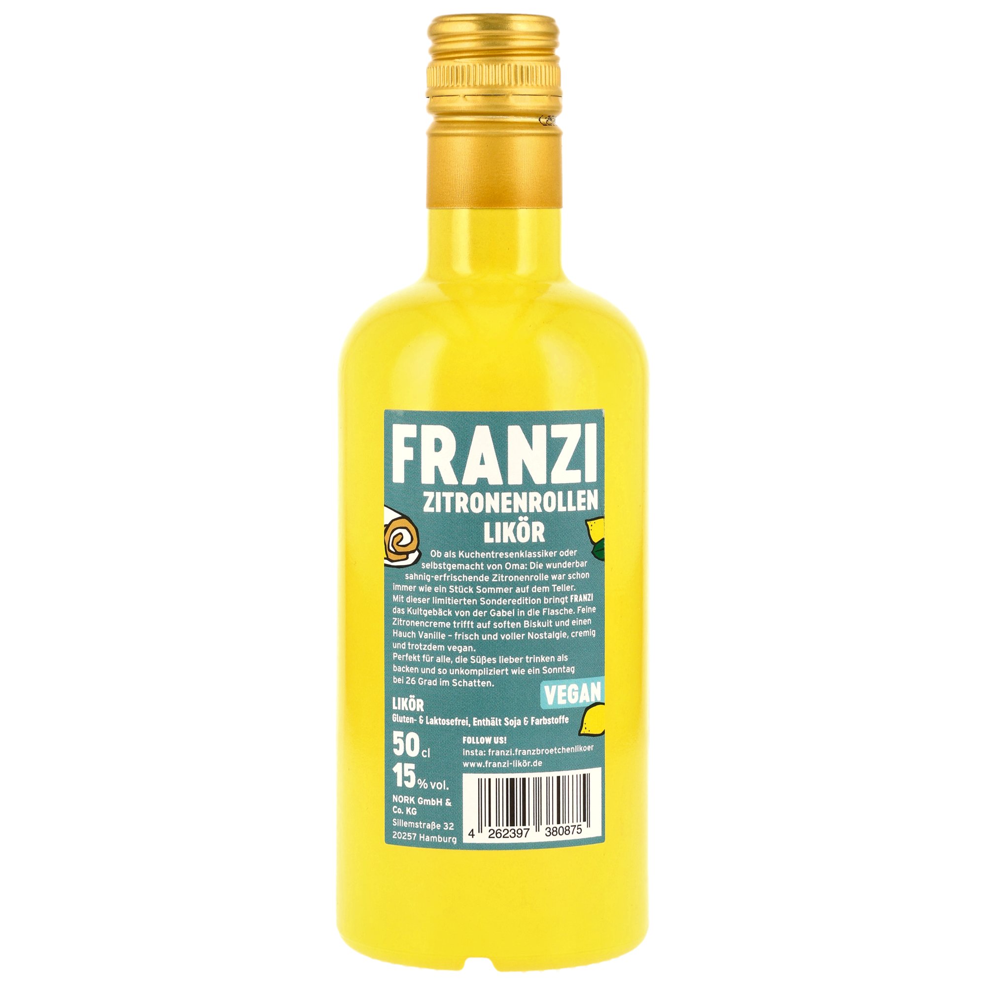 Franzi - Zitronenrollen Likör