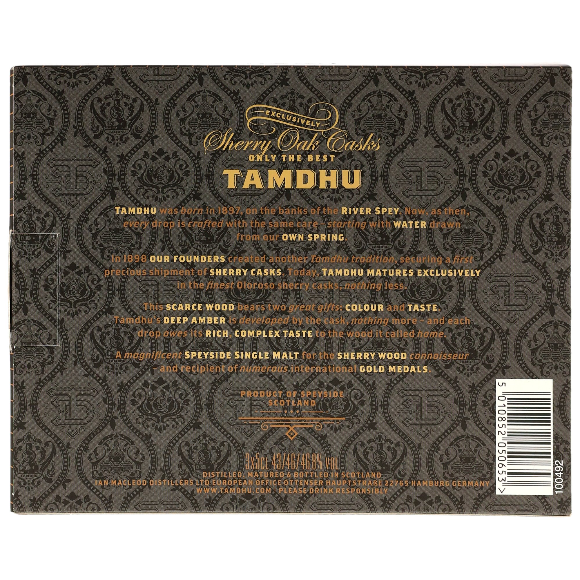 Tamdhu Collection 3x5cl (12yo/15yo/18yo)