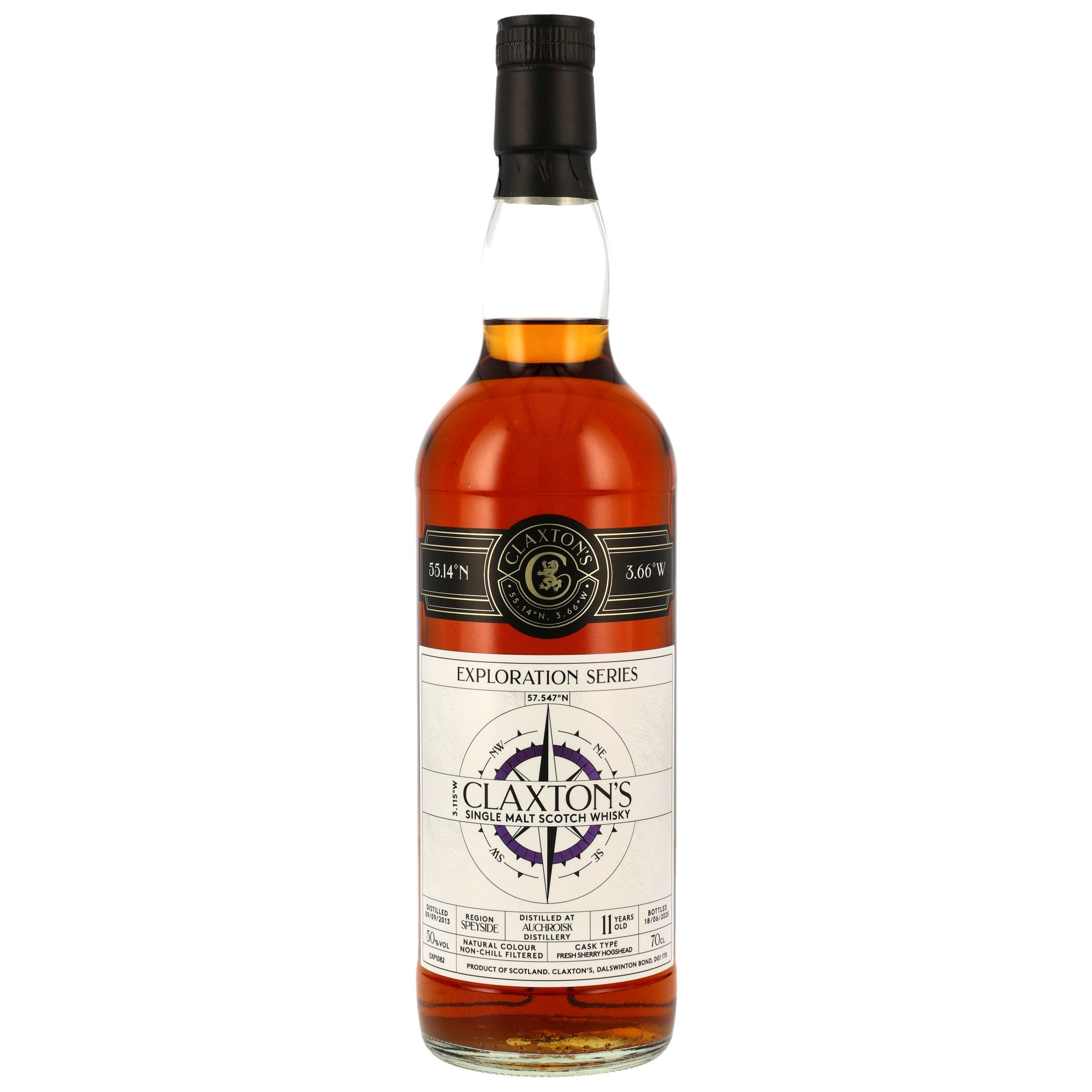 Auchroisk 2013/2025 - 11 y.o. - Single Malt Scotch Whisky - Fresh Sherry Cask - (Claxtons)