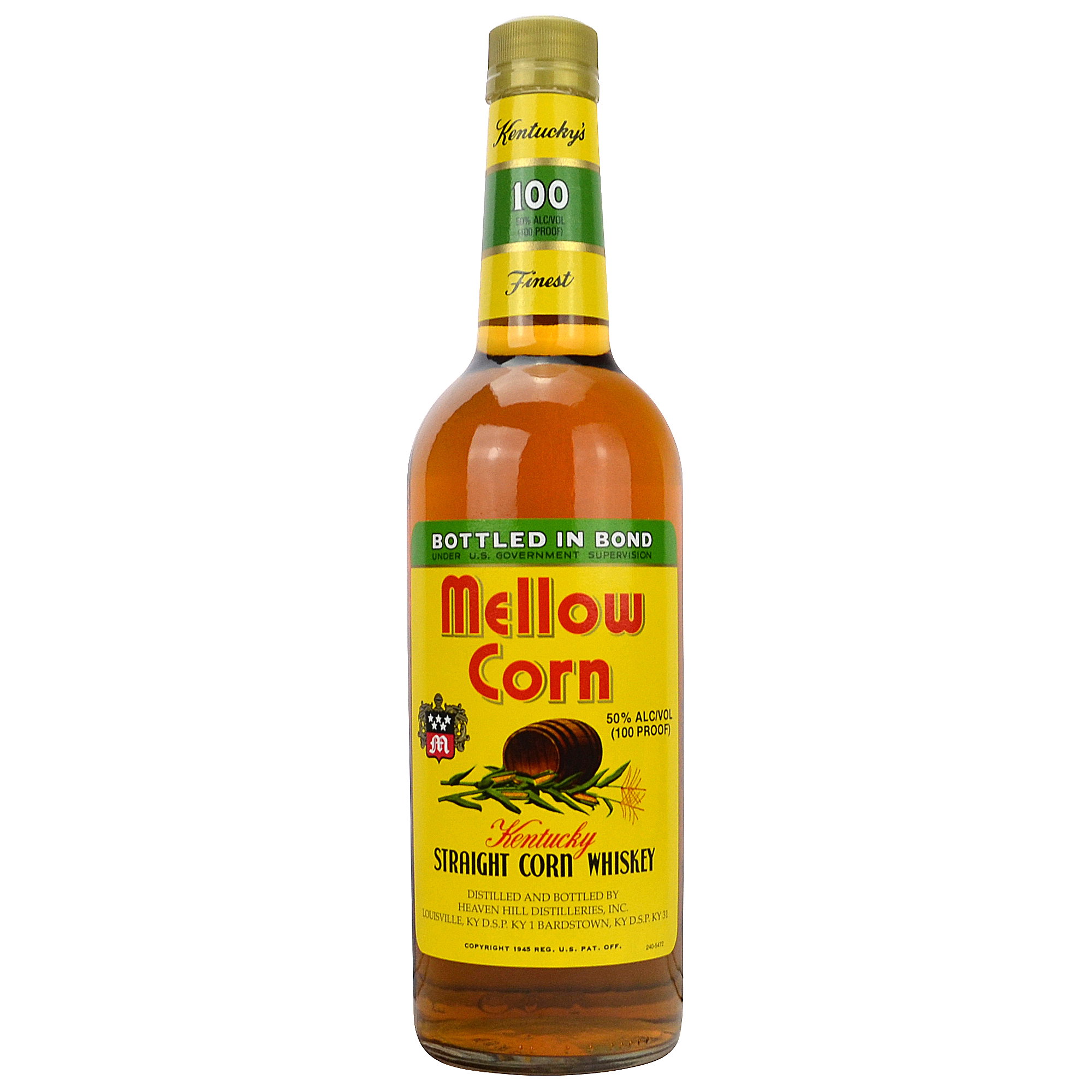 Mellow Corn Kentucky Straight Corn Whiskey