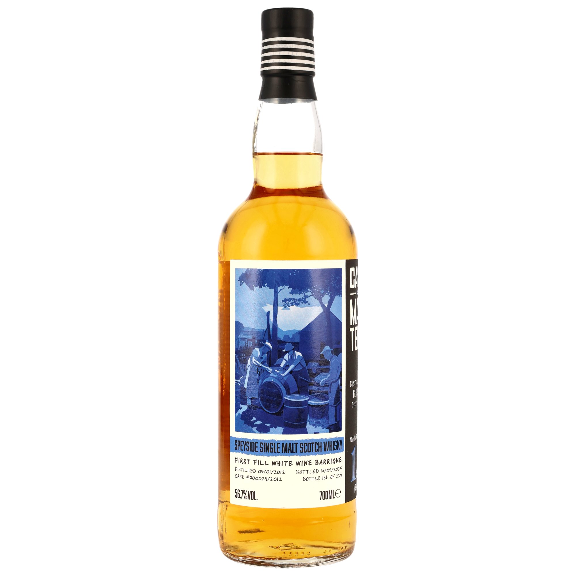 Glen Spey 2012/2025 - 13 y.o. - 1st Fill White Wine Cask #800029/2012 - Cask Masters - Brave New Spirits