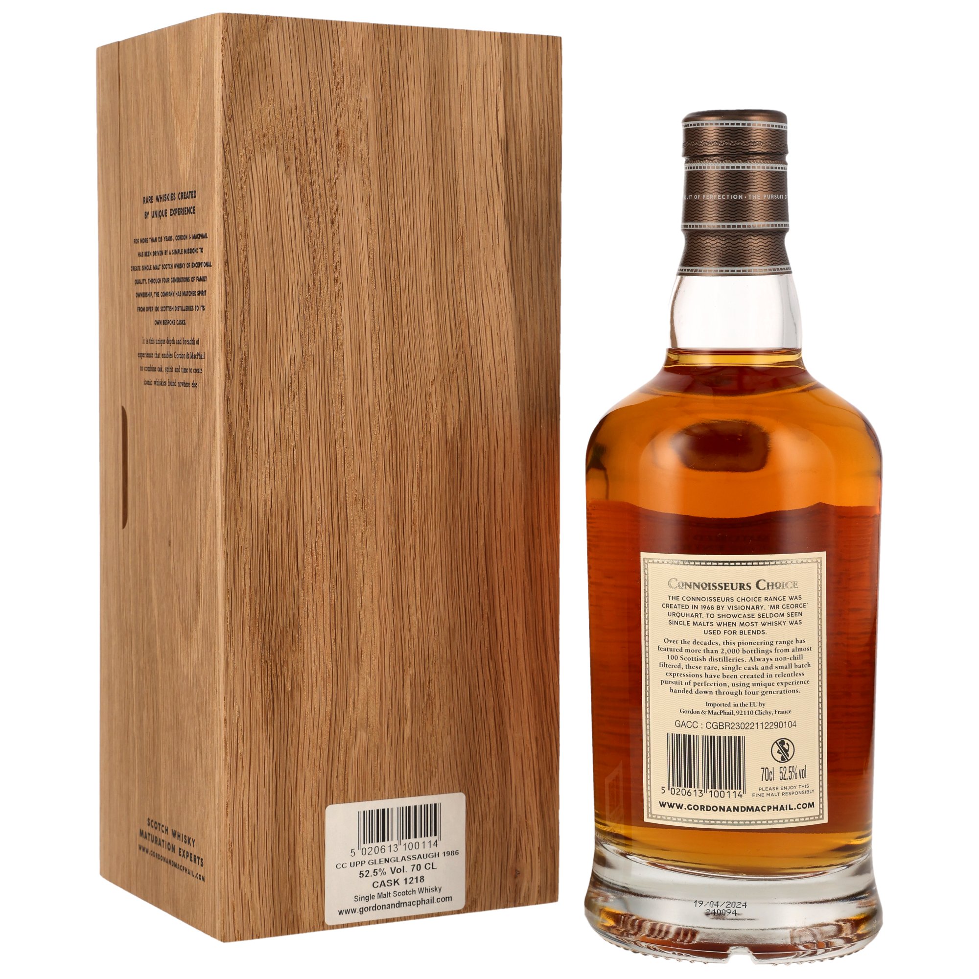 Glenglassaugh 1986/2024 - 37 y.o. - G&M CC UPPER #1218